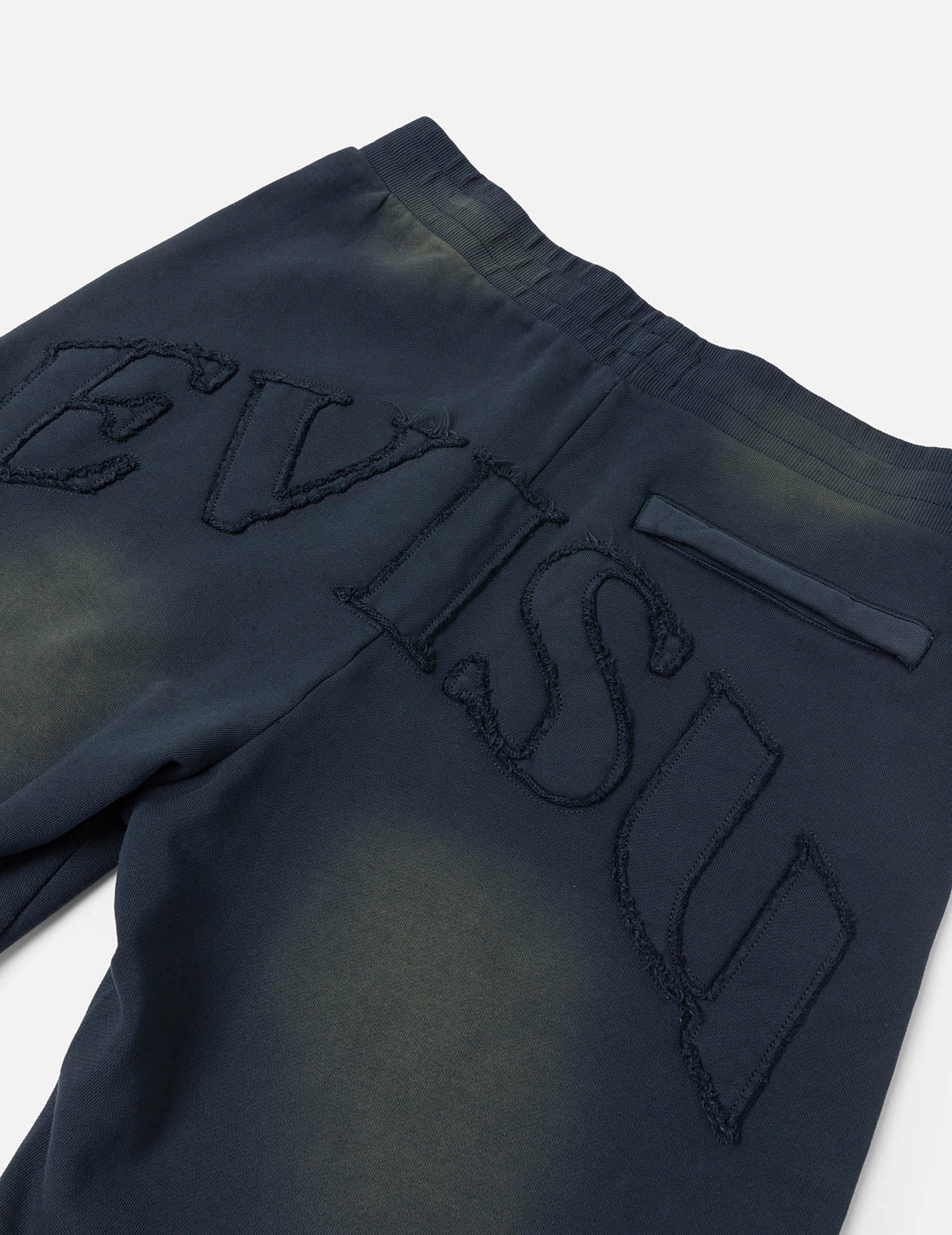 Logo Appliqué Embroidery Heavy Washed Fashion Fit Sweatshorts - Image 9