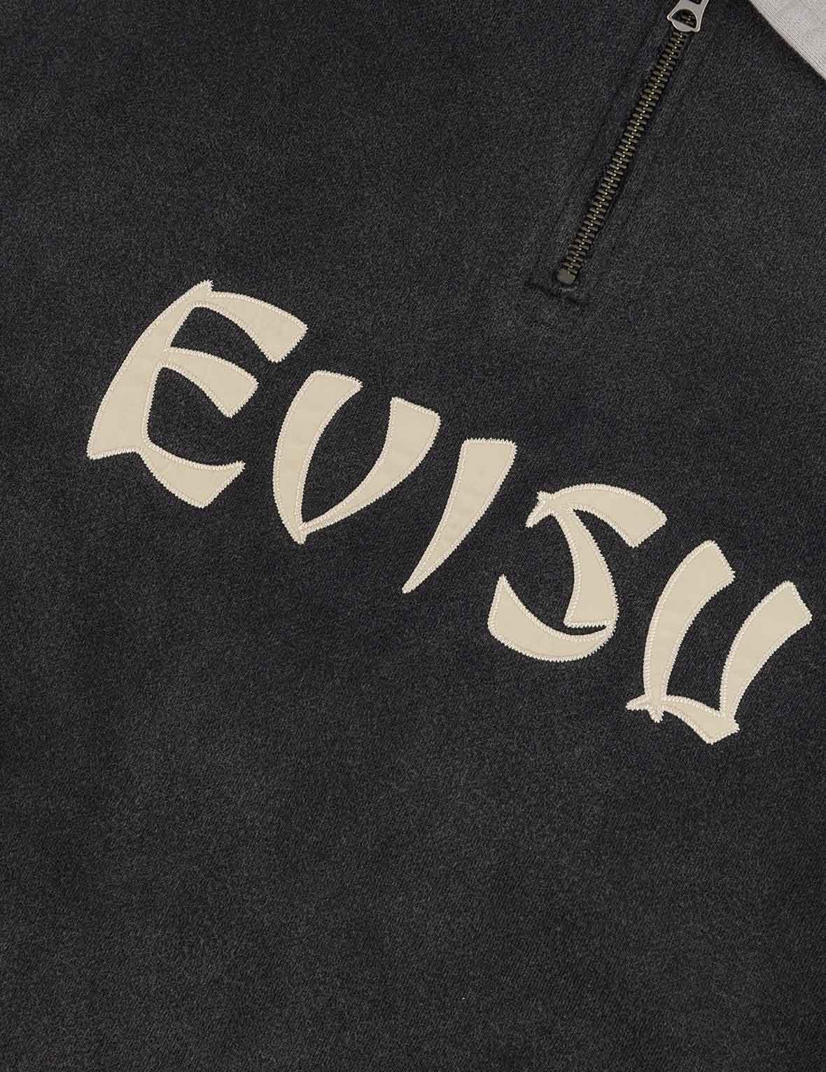 Logo Appliqué Regular Fit Half-Zip Color-Blocking Sweatshirt - Image 8