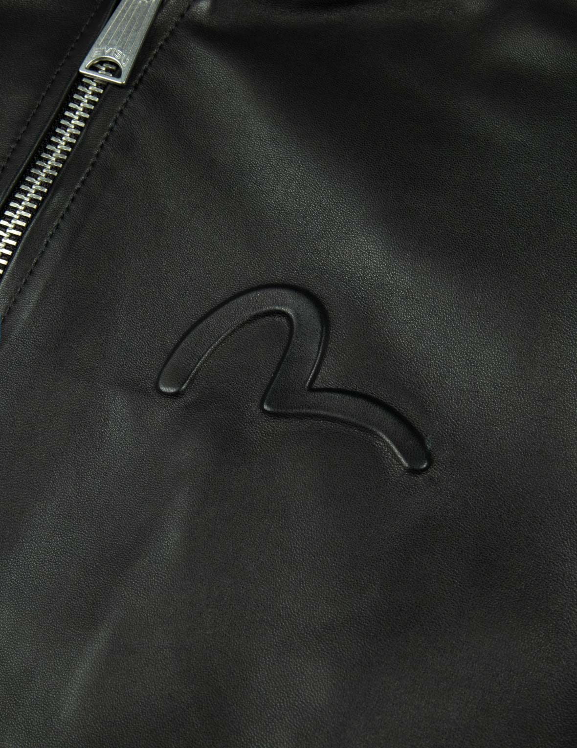 Logo Appliquéd Leather Bomber Jacket - Image 12