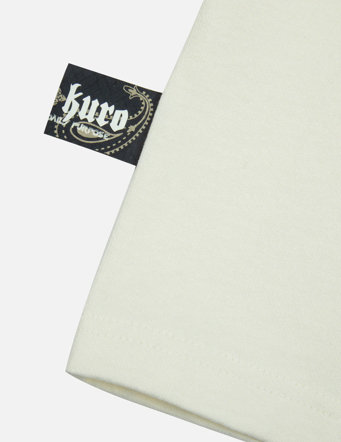 Logo Embroidery and Kamon Print Loose Fit T-Shirt - Image 19