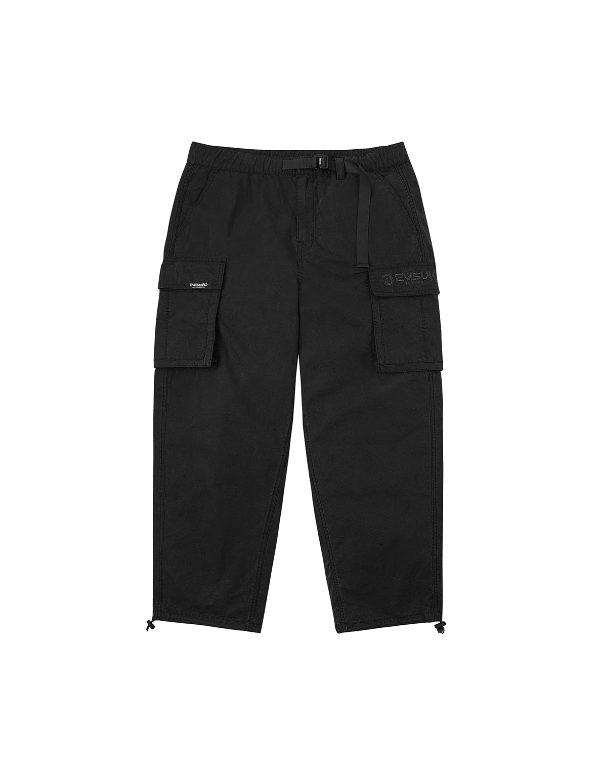 Logo Embroidery and multi-pocketsRelax Fit Cargo Pants - Image 14