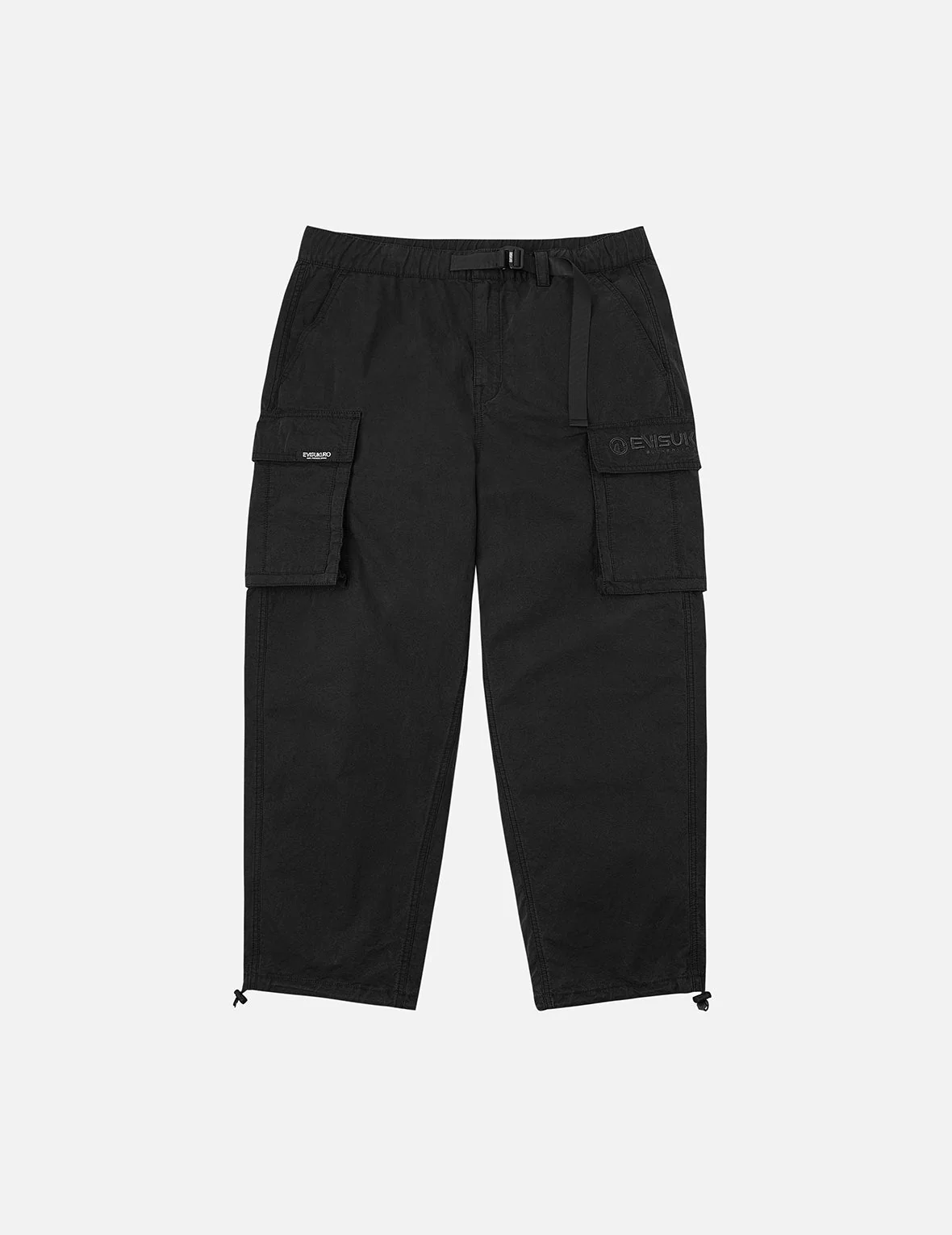 Logo Embroidery and multi-pocketsRelax Fit Cargo Pants - Image 3