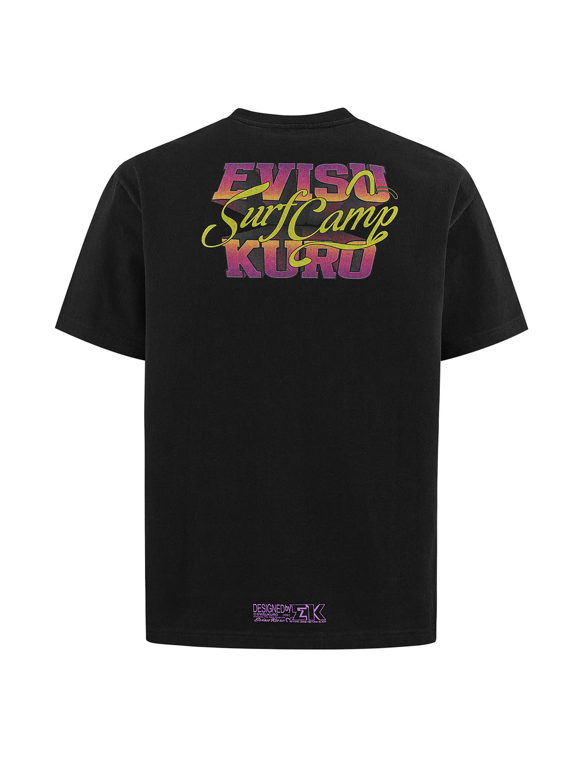 Logo Embroidery and Surf Camp Print Regular Fit T-shirt - Image 21