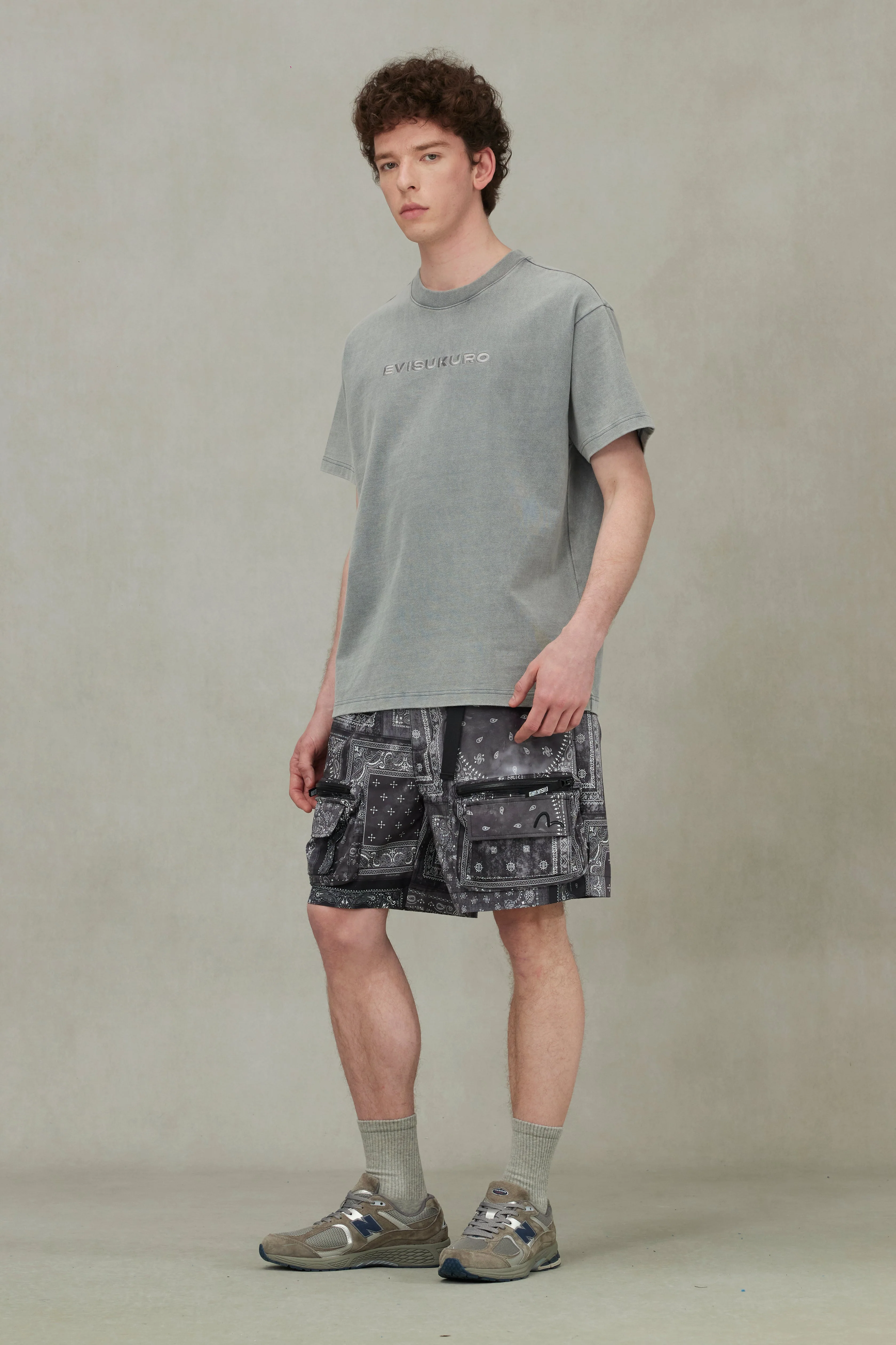 Logo Embroidery and Surf Camp Print Regular Fit T-shirt - Image 6