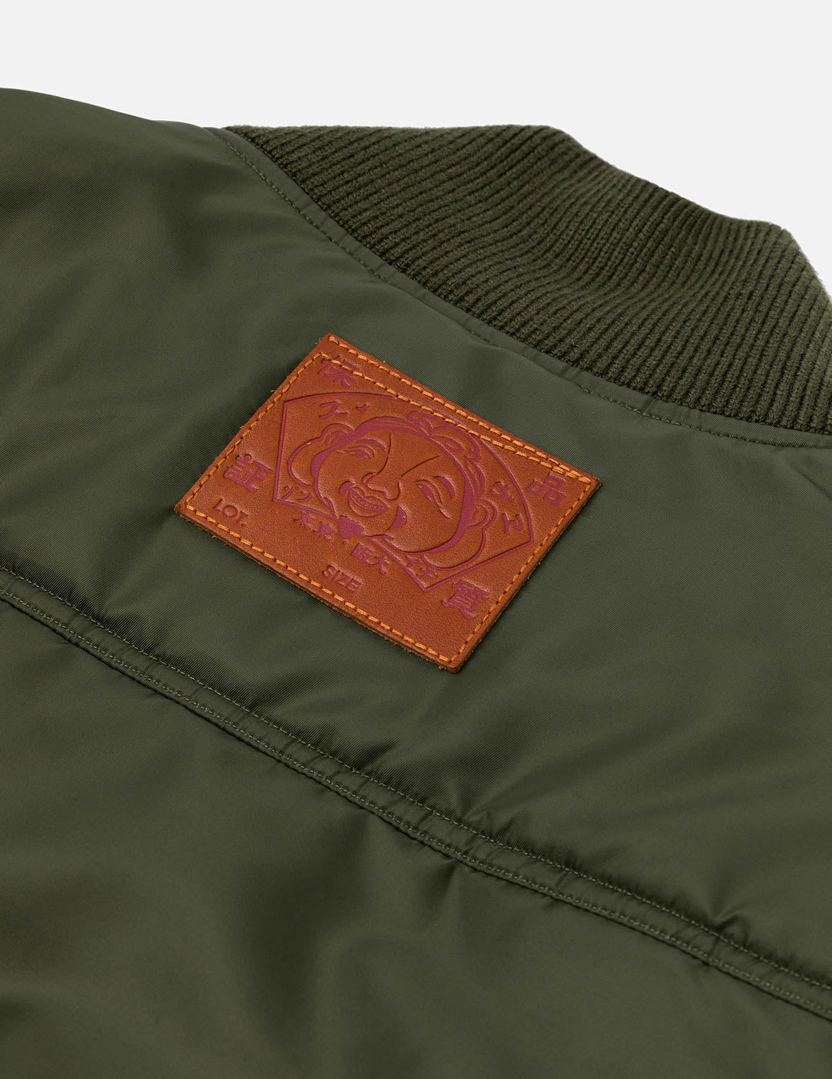Logo Embroidery Fashion Fit Bomber Jacket - Image 11
