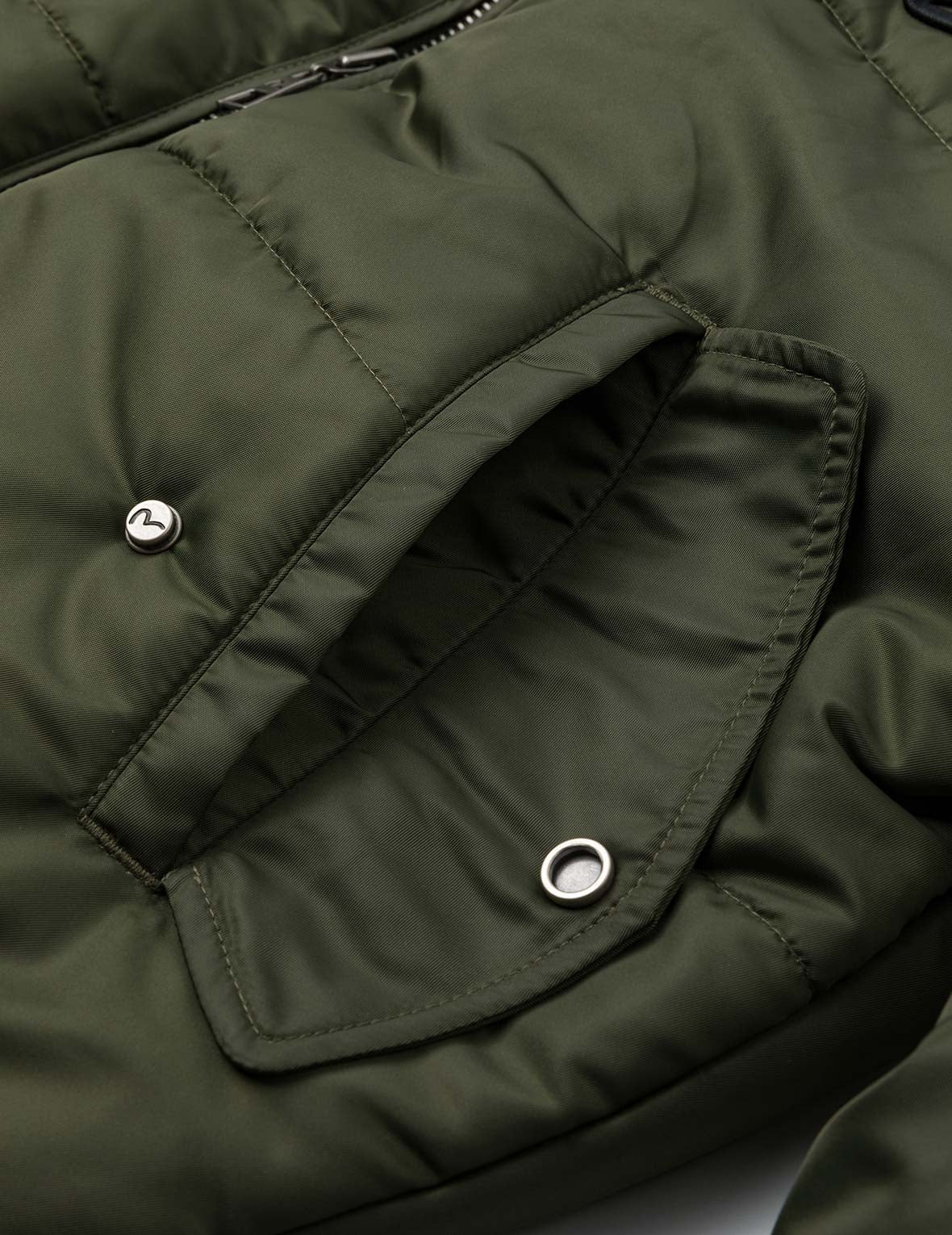 Logo Embroidery Fashion Fit Bomber Jacket - Image 12