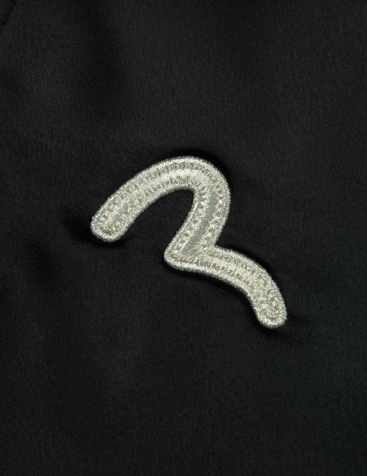 Logo Embroidery Loose Fit Souvenir Jacket - Image 8