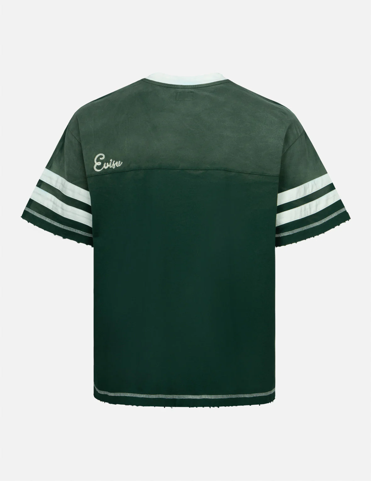Logo Embroidery Paneling Boxy T-shirt - Image 4