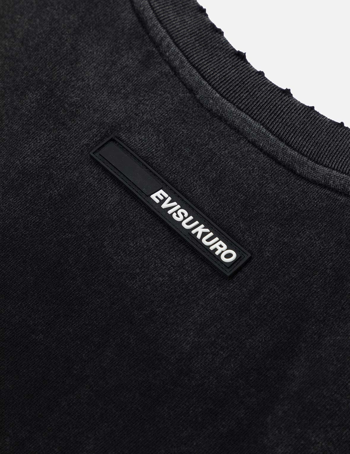 Logo Embroidery Regular Fit Acid-Wash T-Shirt - Image 6