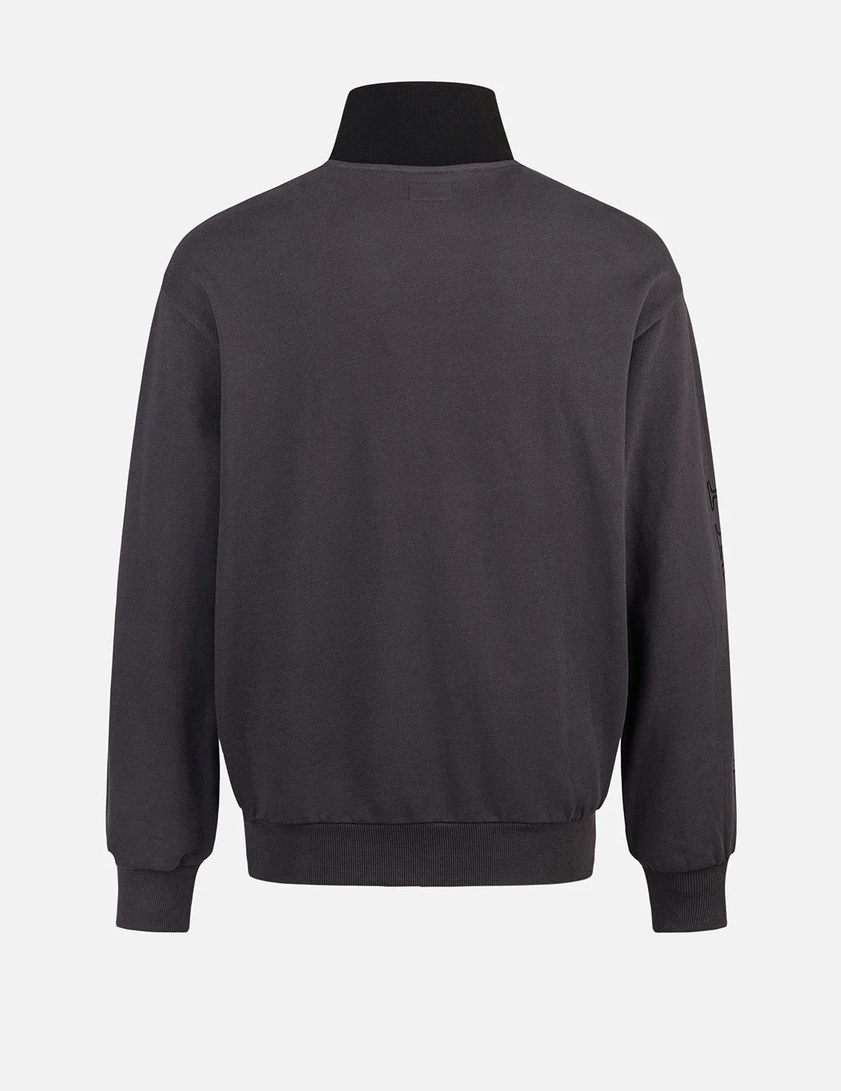 Logo Embroidery Relax Fit Half-Zip Sweatshirt - Image 2