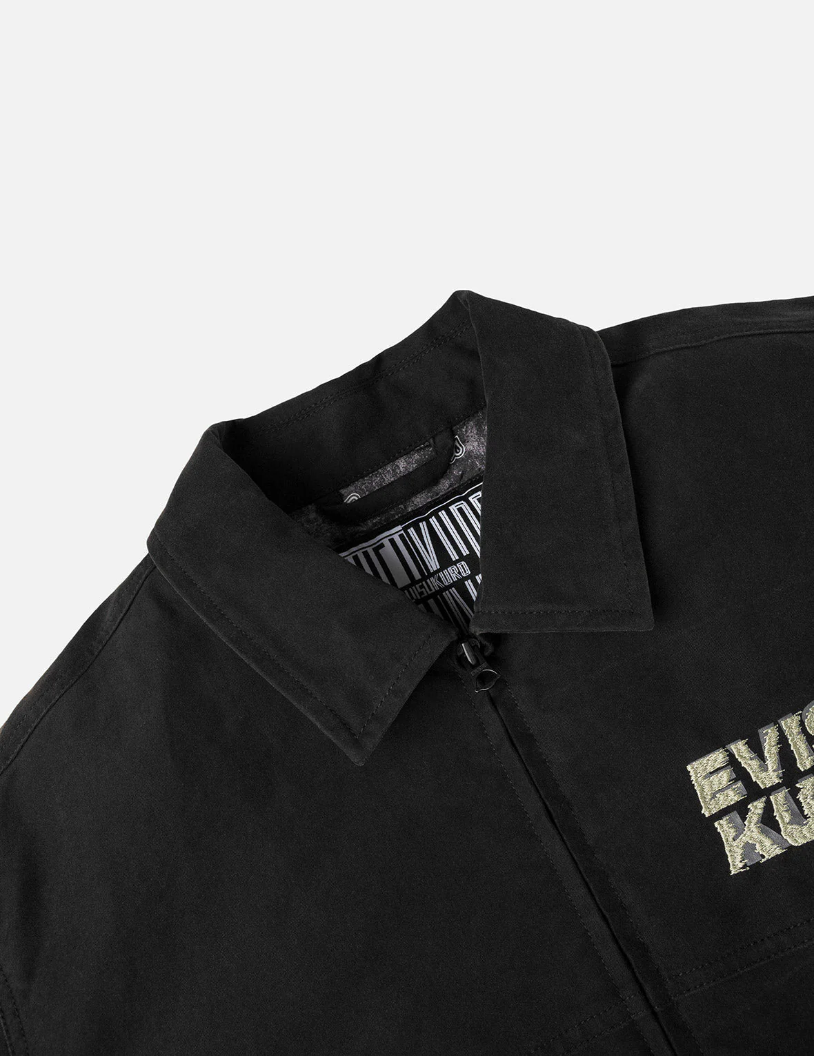 Logo Embroidery Relax Fit Padded Work Jacket - Image 8
