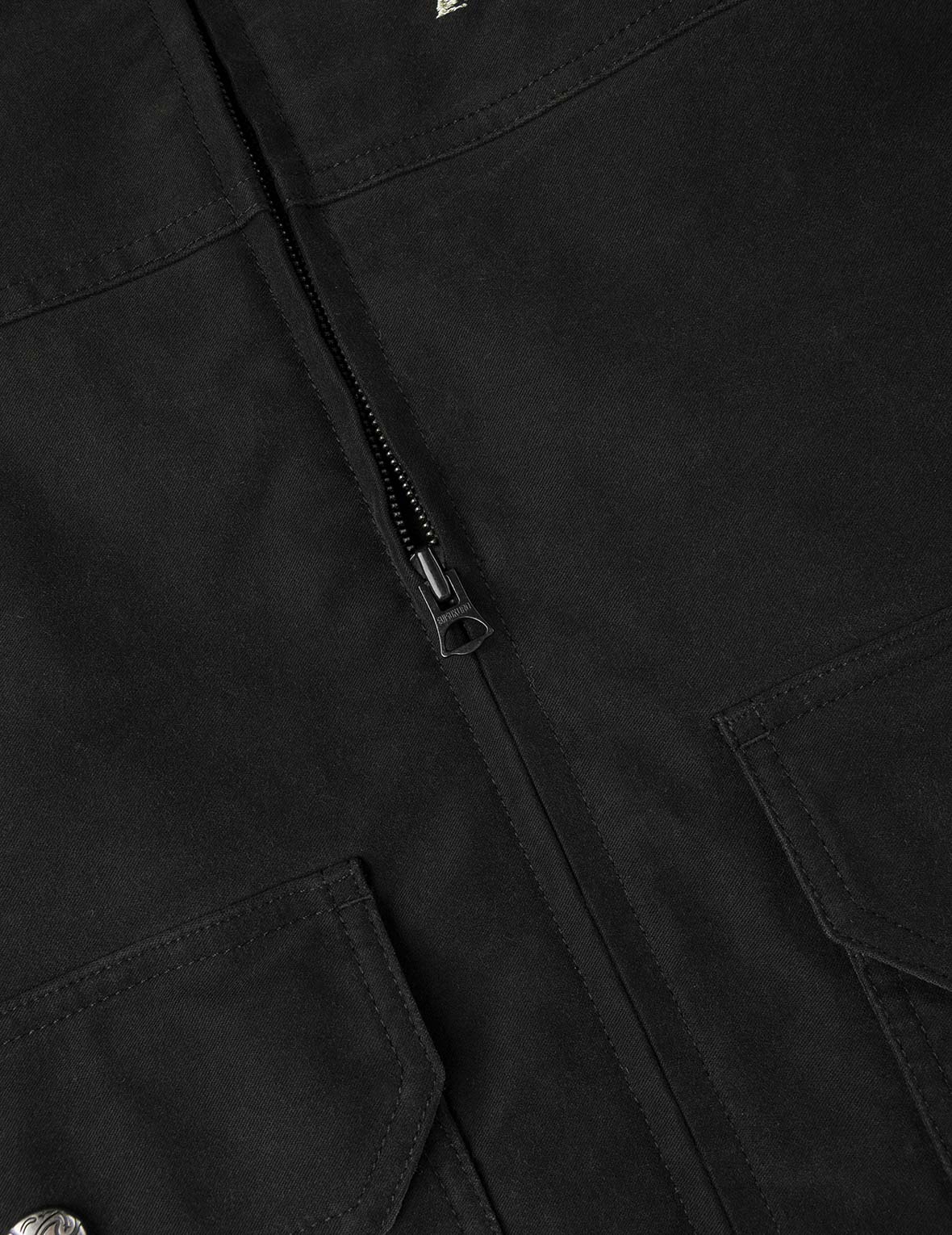 Logo Embroidery Relax Fit Padded Work Jacket - Image 9