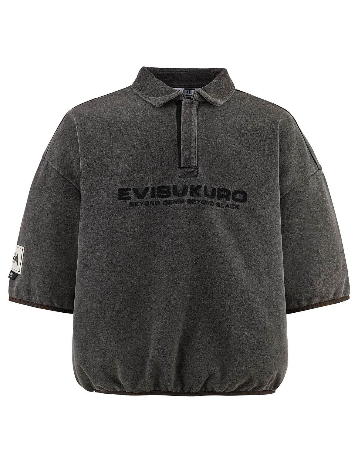 Logo Embroidery Relax Fit Polo Shirt - Image 11