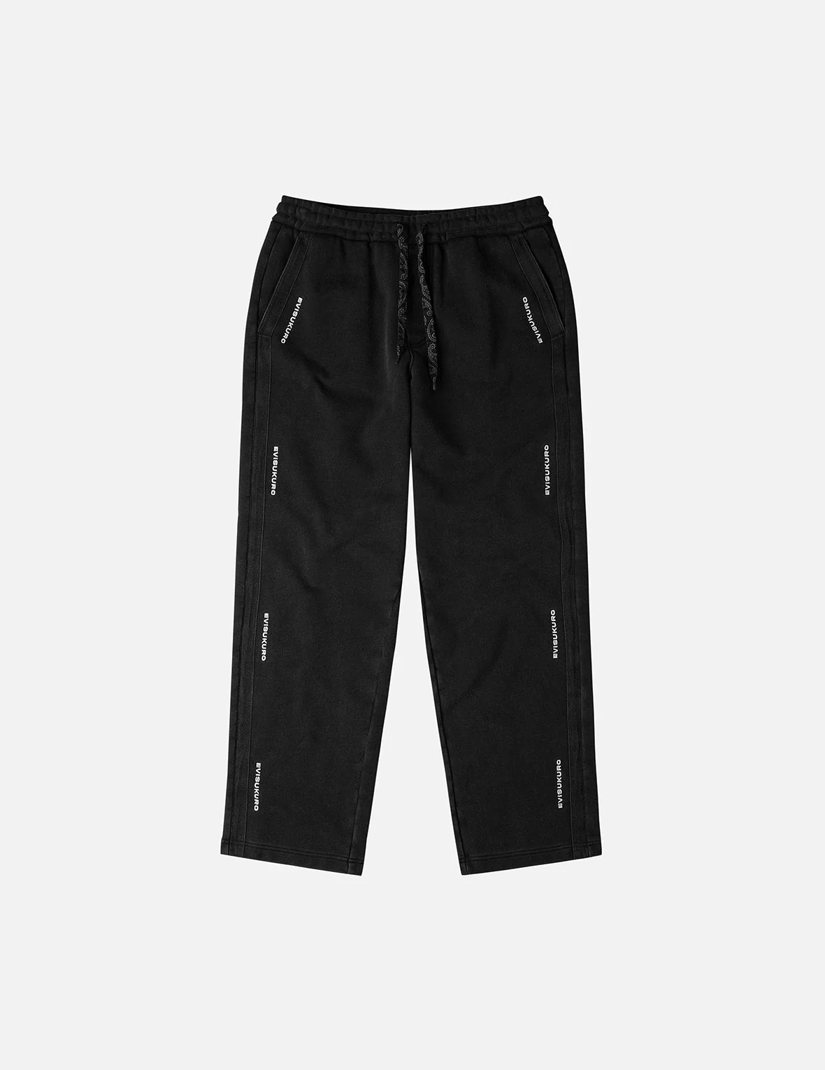 Logo Embroidery Relax Fit Sweatpants - Image 3