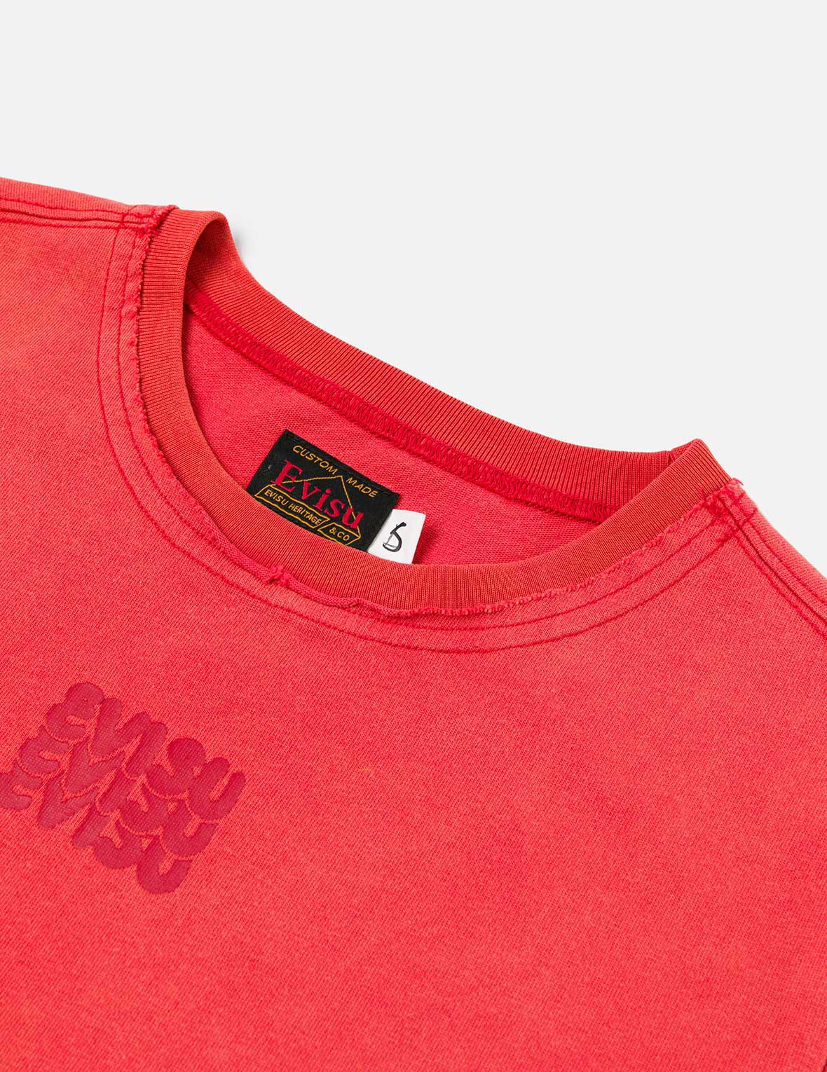 Logo Print and Distressed Detail Fashion Fit T-Shirt - Image 16