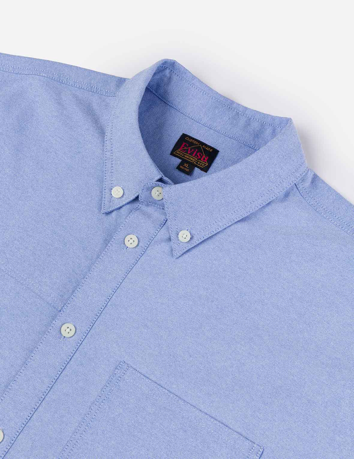 Logo Sashiko and Seagull Print Relax Fit Long-sleeve Shirt - Image 10