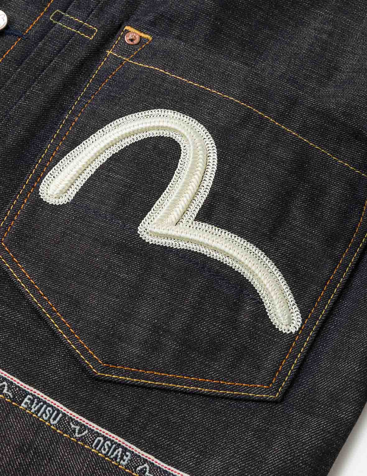 Logo Seagull Embroidery Denim Jacket - Image 5