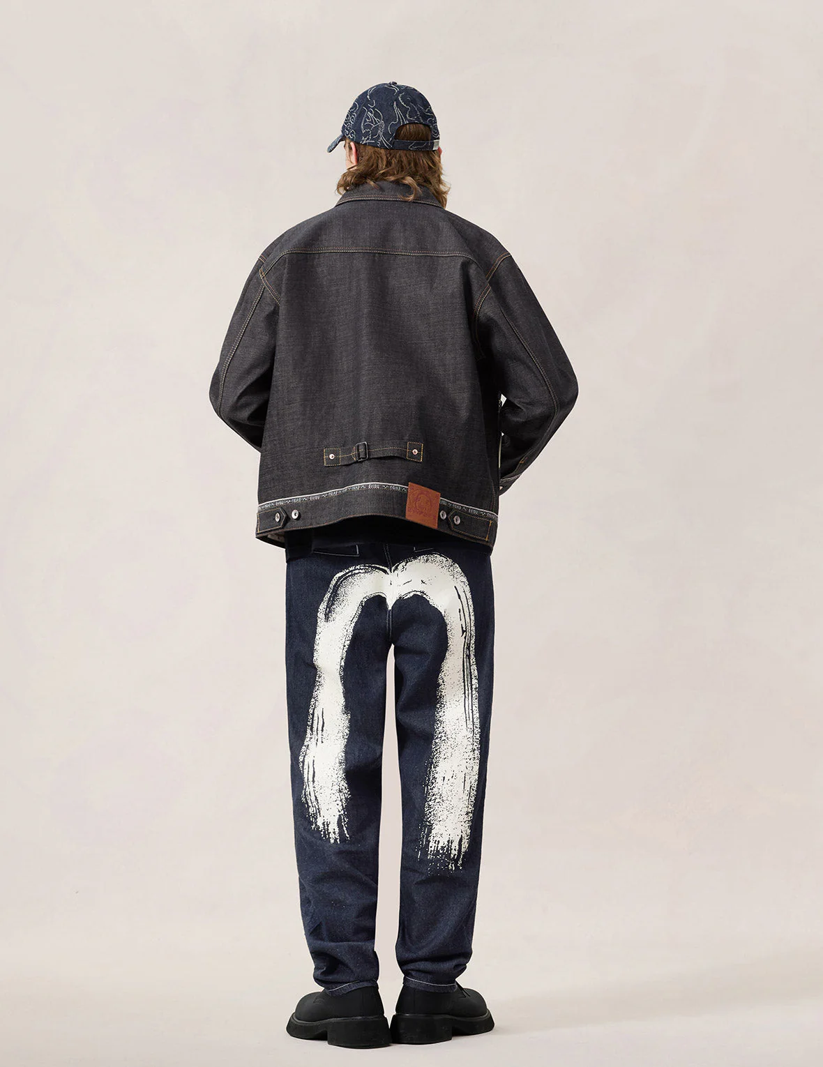 Logo Seagull Embroidery Denim Jacket - Image 8
