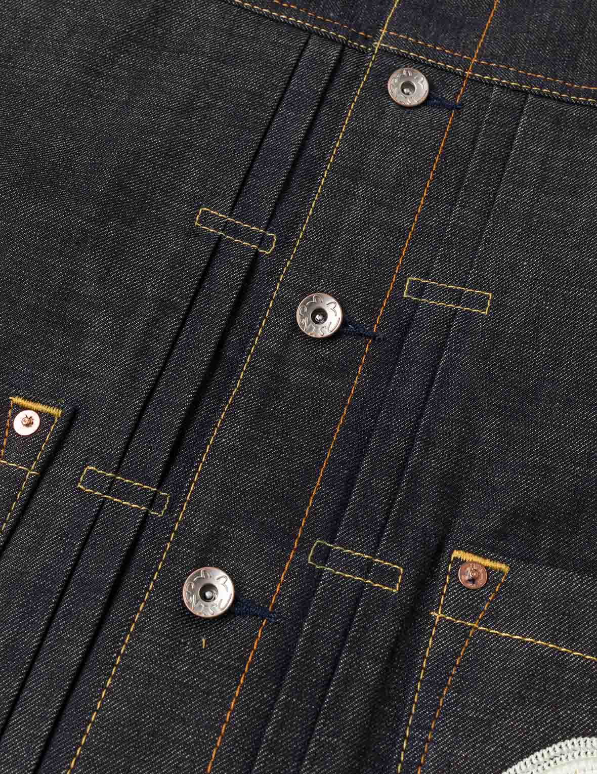 Logo Seagull Embroidery Denim Jacket - Image 9