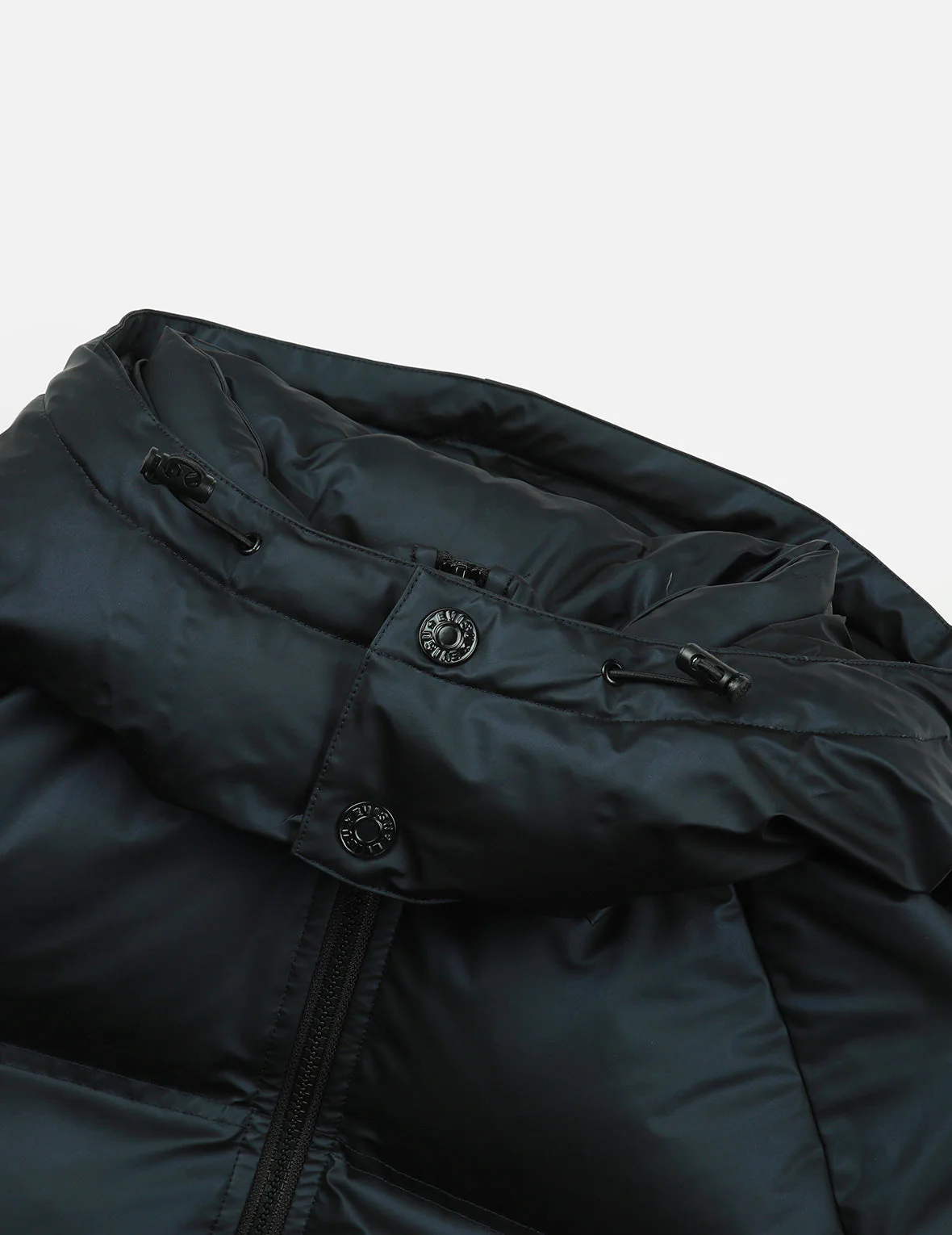Logos and "Wheel of Wisdom" Embroidery Fashion Fit Down Jacket - Image 7