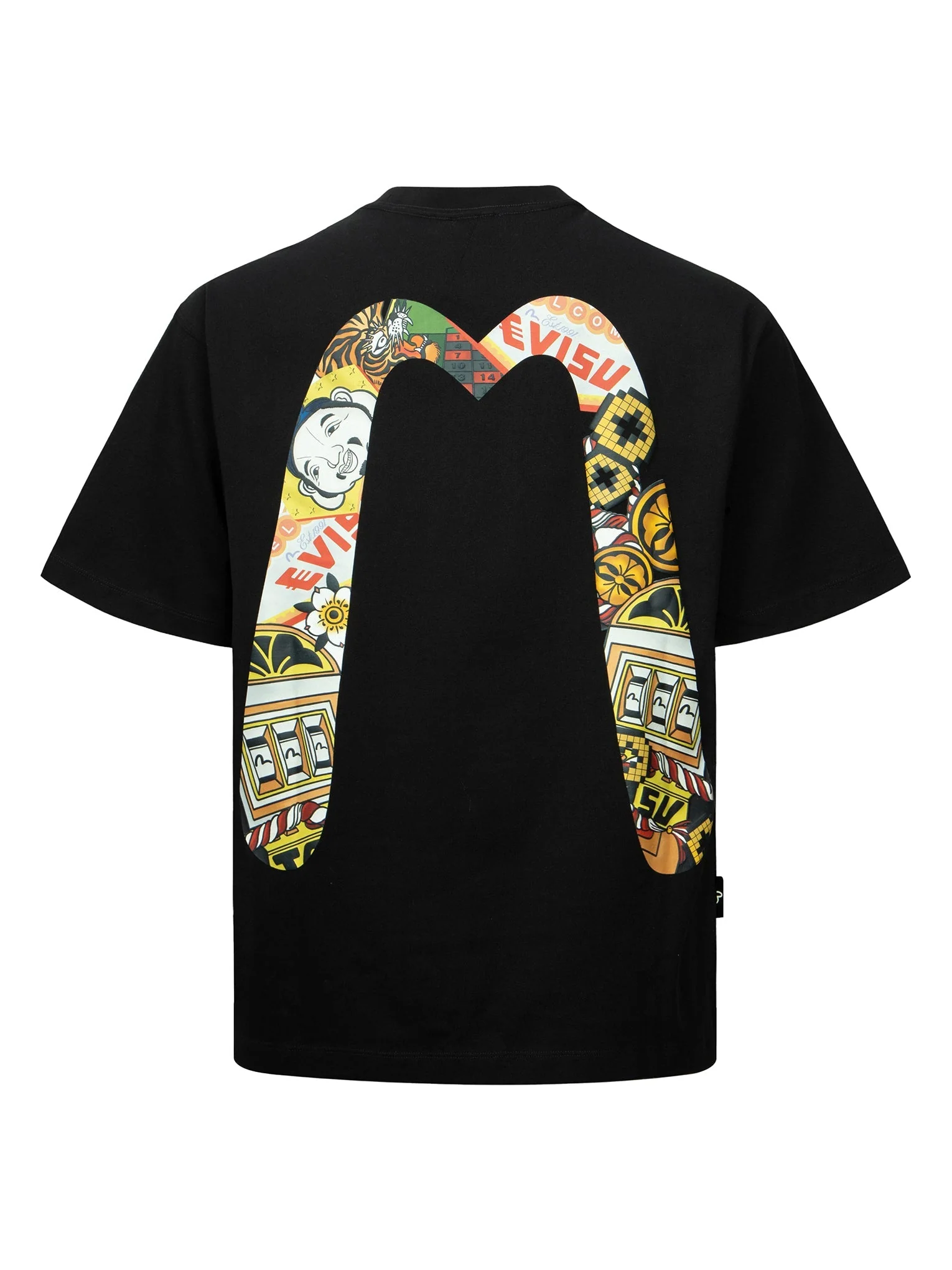 Lucky Slot Machine Daicock Print Relax Fit T-shirt - Image 29