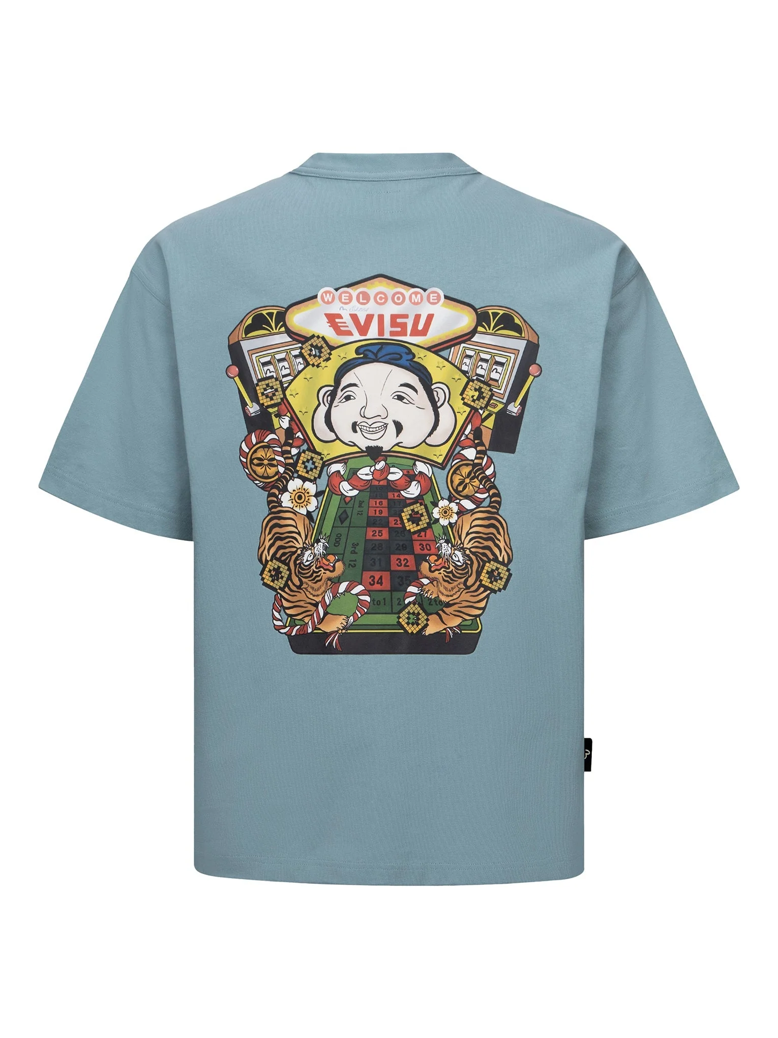Lucky Slot Machine Print Loose Fit T-shirt - Image 28