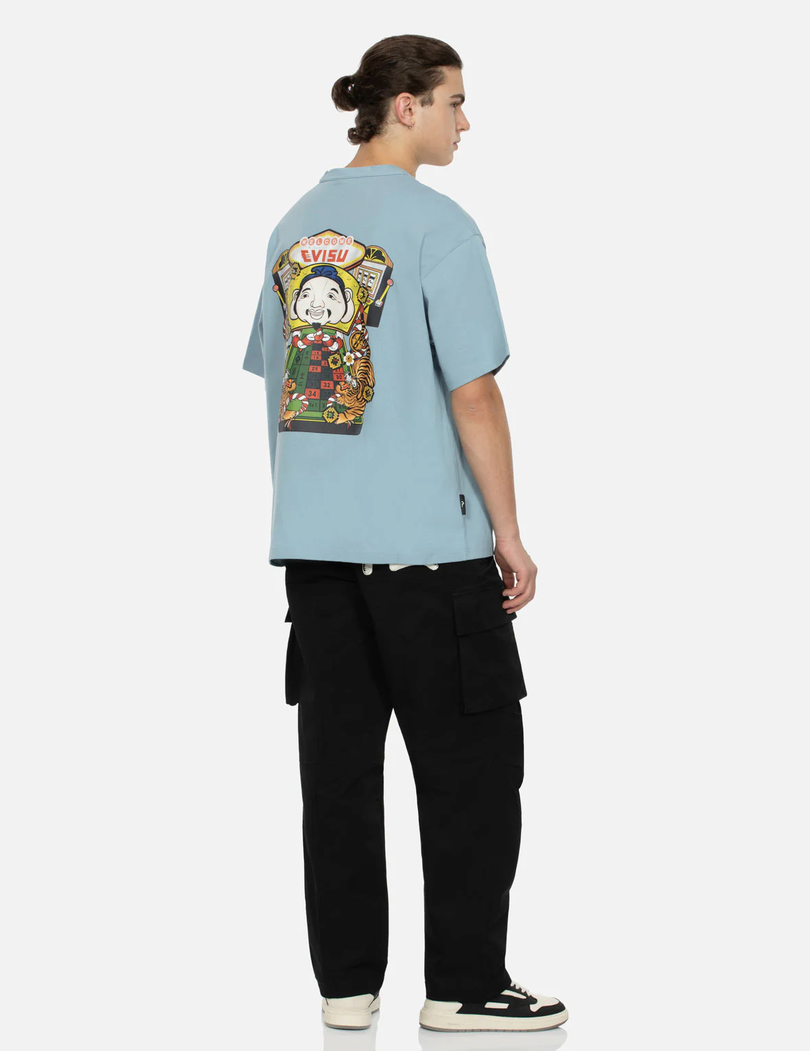 Lucky Slot Machine Print Loose Fit T-shirt - Image 6