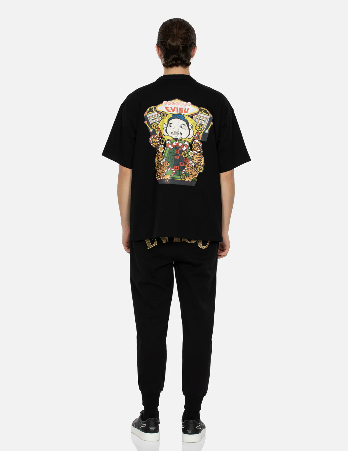 Lucky Slot Machine Print Loose Fit T-shirt - Image 9