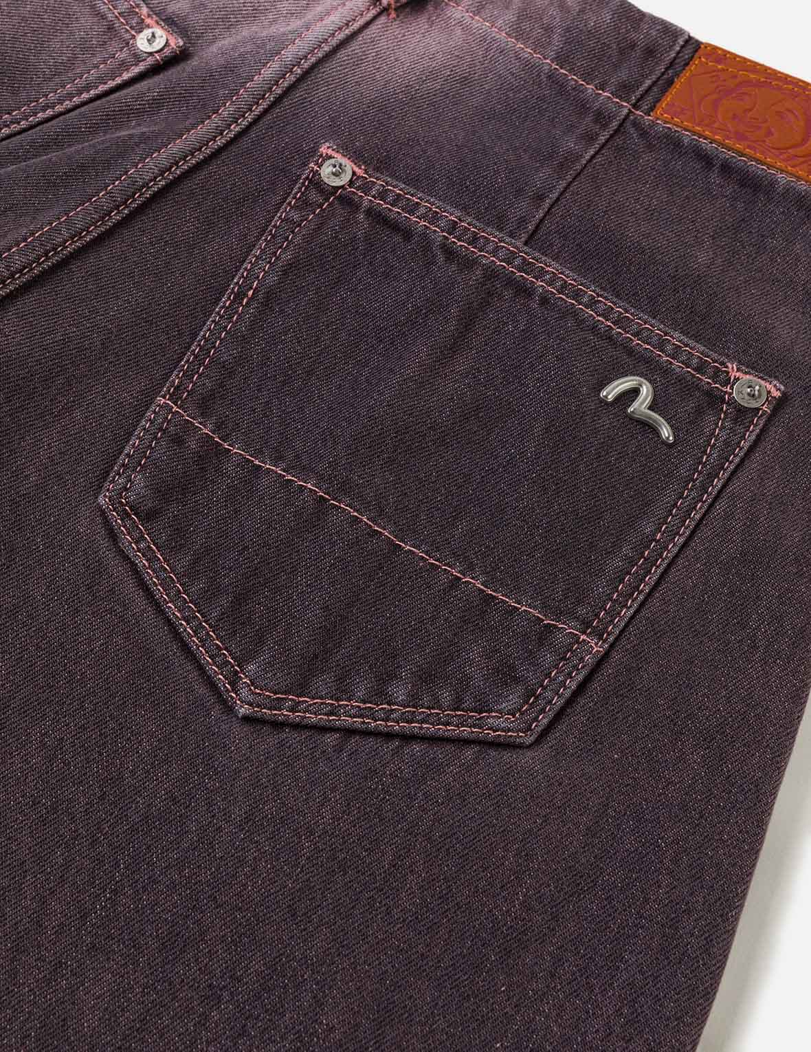 Two-tone Balloon Fit Jeans - Image 5