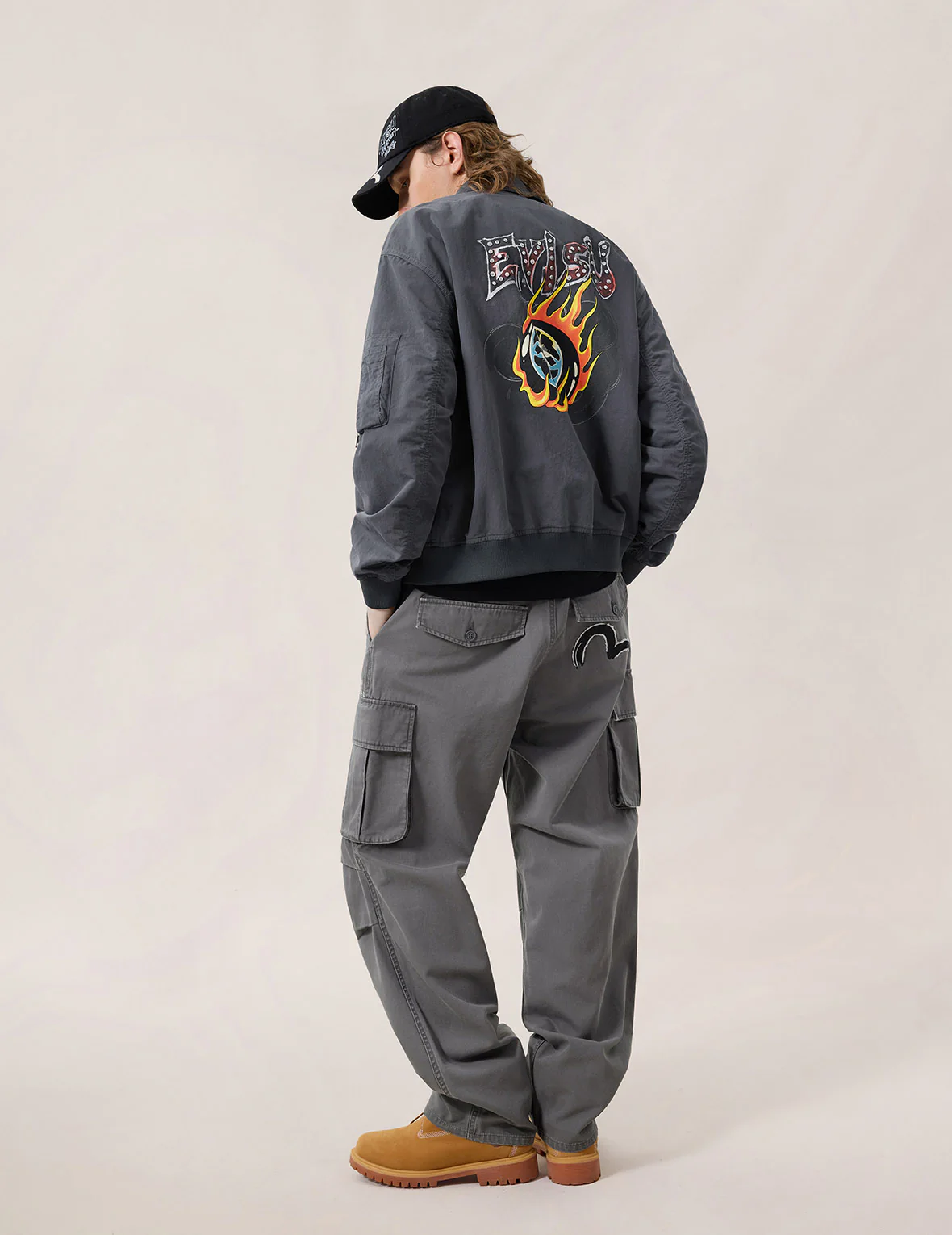 Metal Studs Bomber Jacket - Image 6