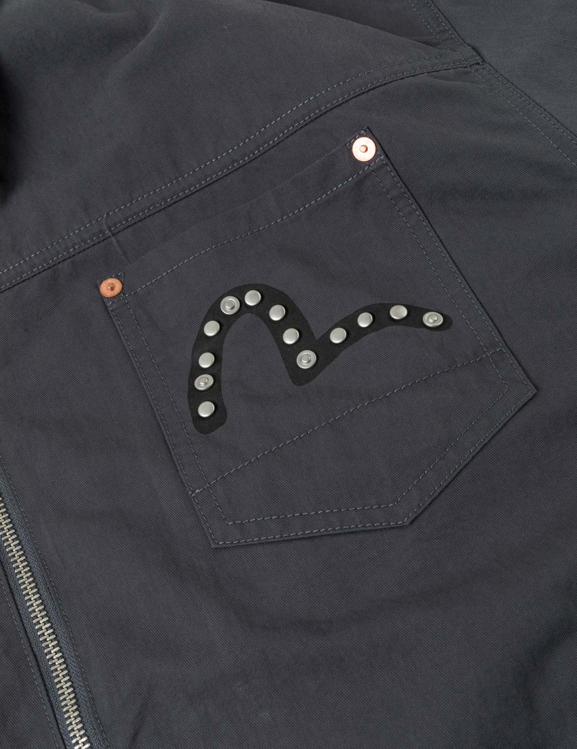 Metal Studs Bomber Jacket - Image 8