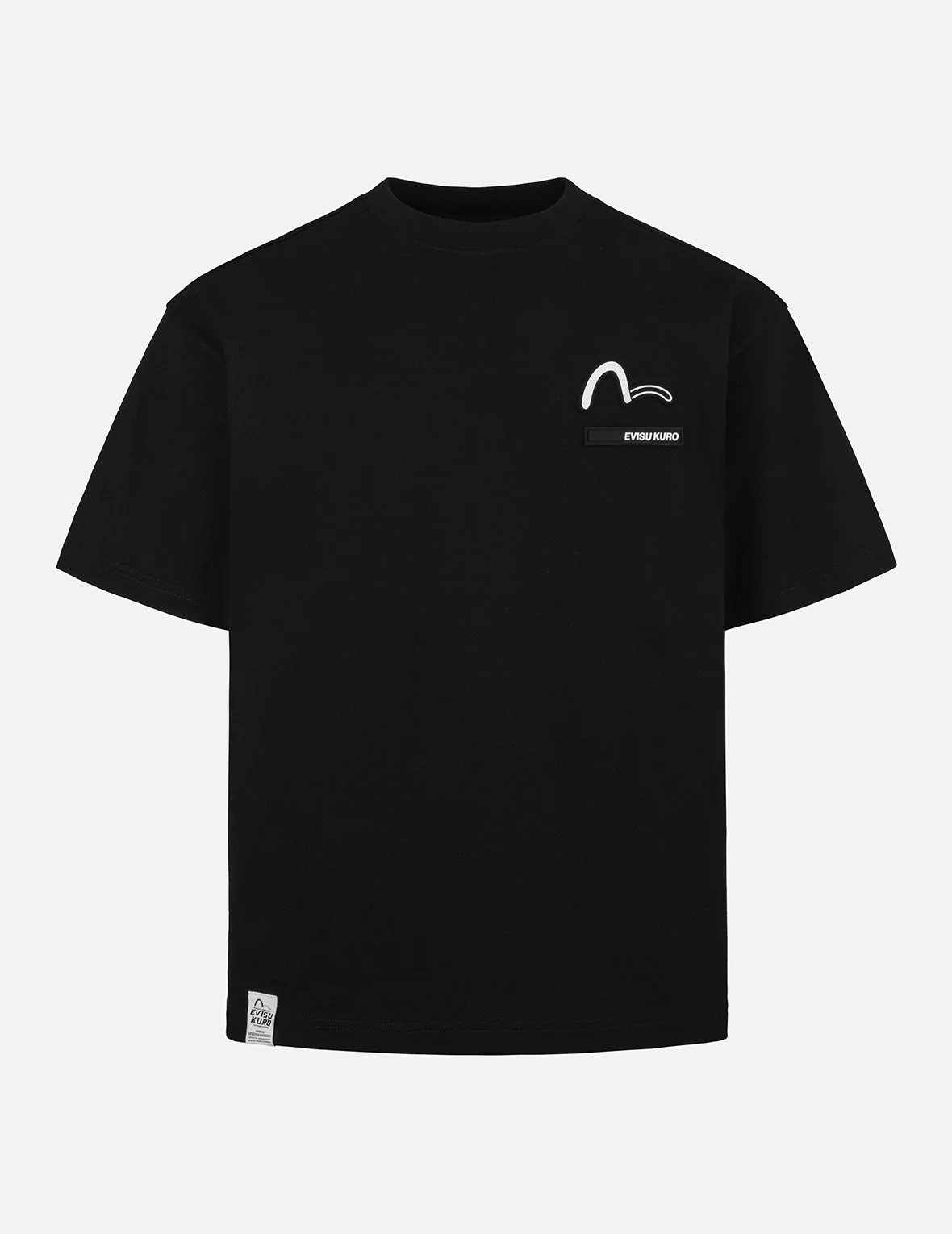 Metallic Logo and Slogan Print Regular Fit T-Shirt - Image 2