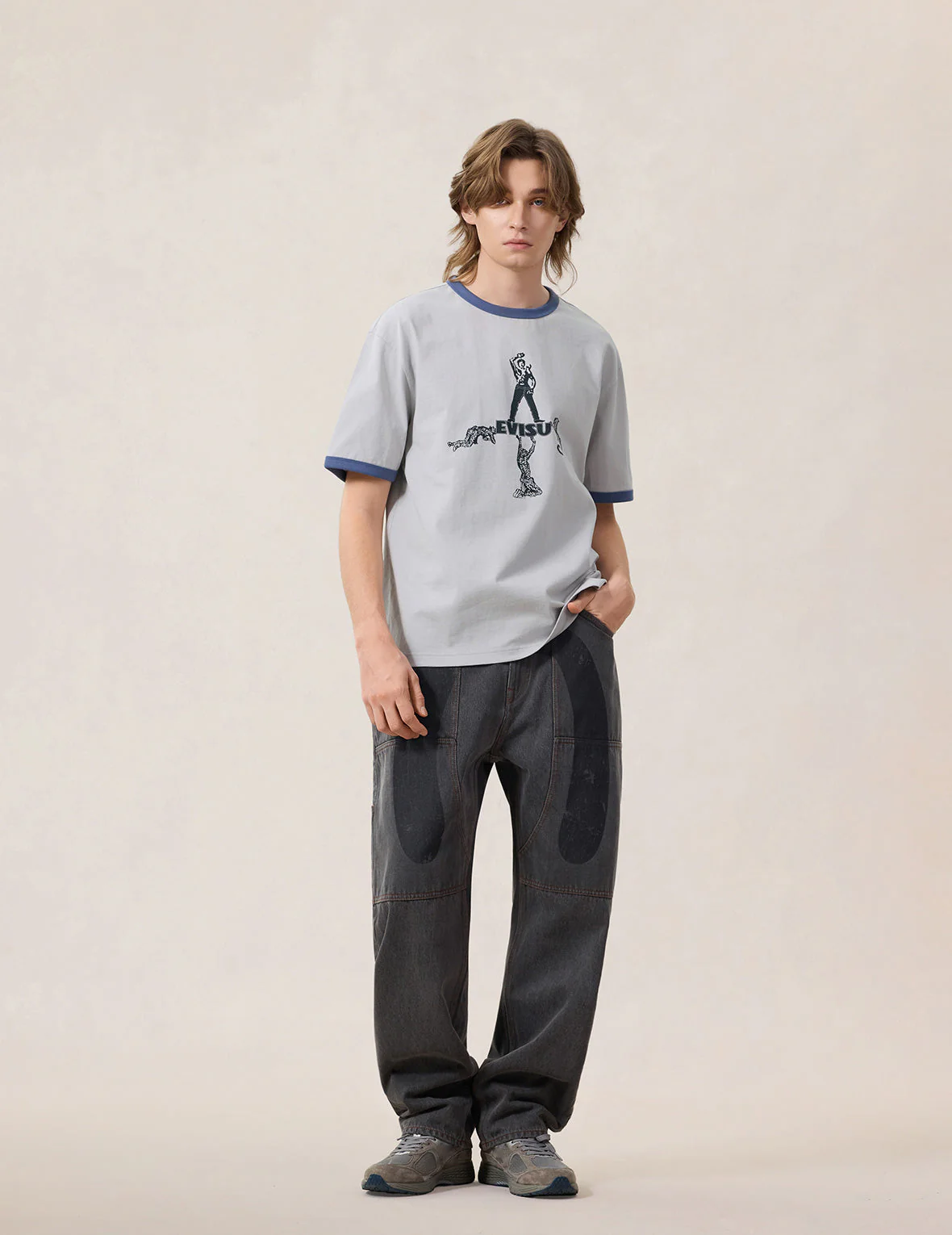 Miner and Leopard Ringer T-shirt - Image 10