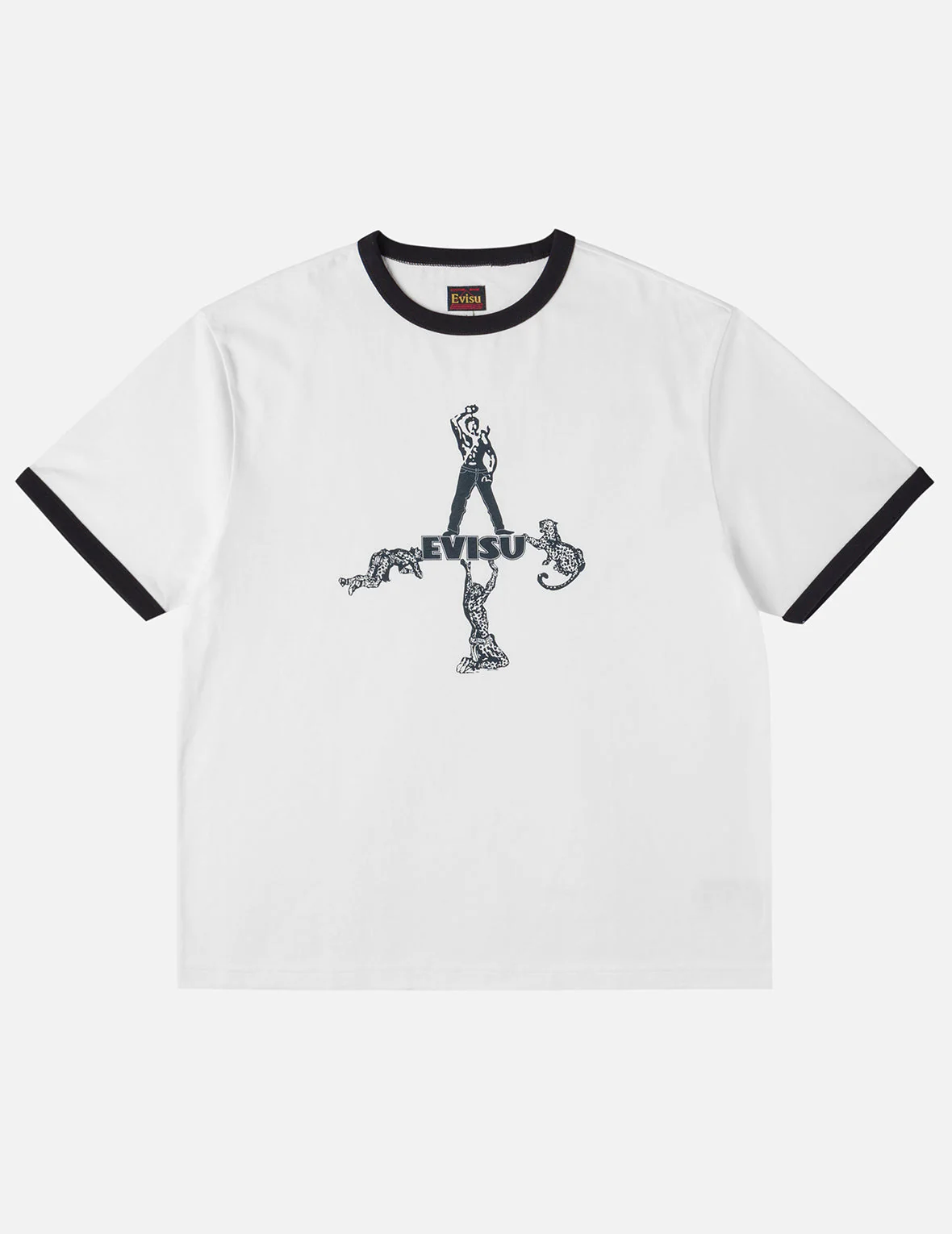 Miner and Leopard Ringer T-shirt - Image 5