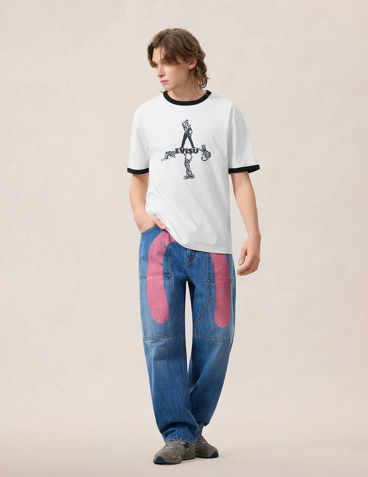Miner and Leopard Ringer T-shirt - Image 9