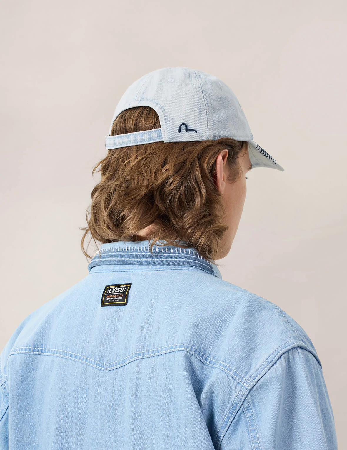 Minimal Embroidery Heavy Washed Cap - Image 6