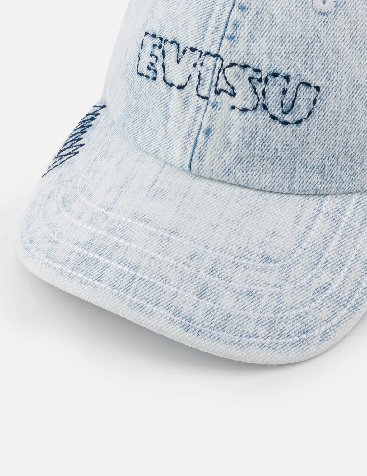 Minimal Embroidery Heavy Washed Cap - Image 9