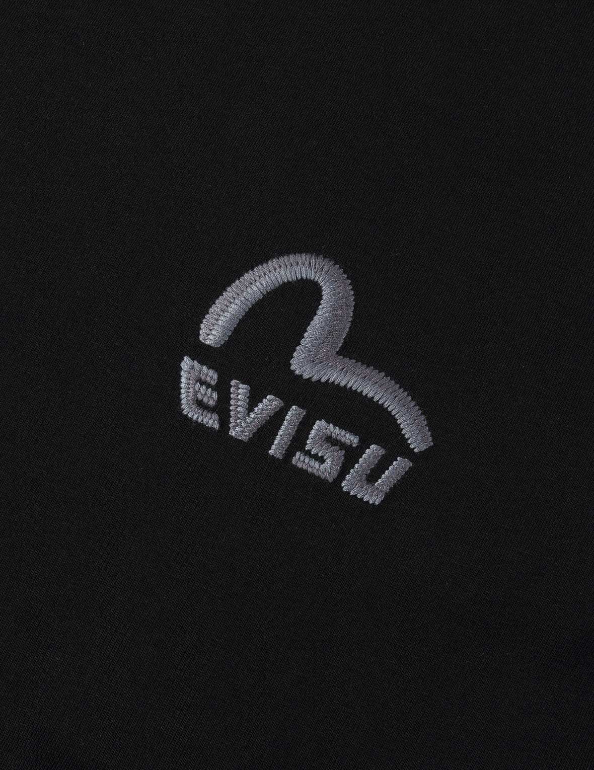 Monochrome Seagull Embroidery T-shirt - Image 13