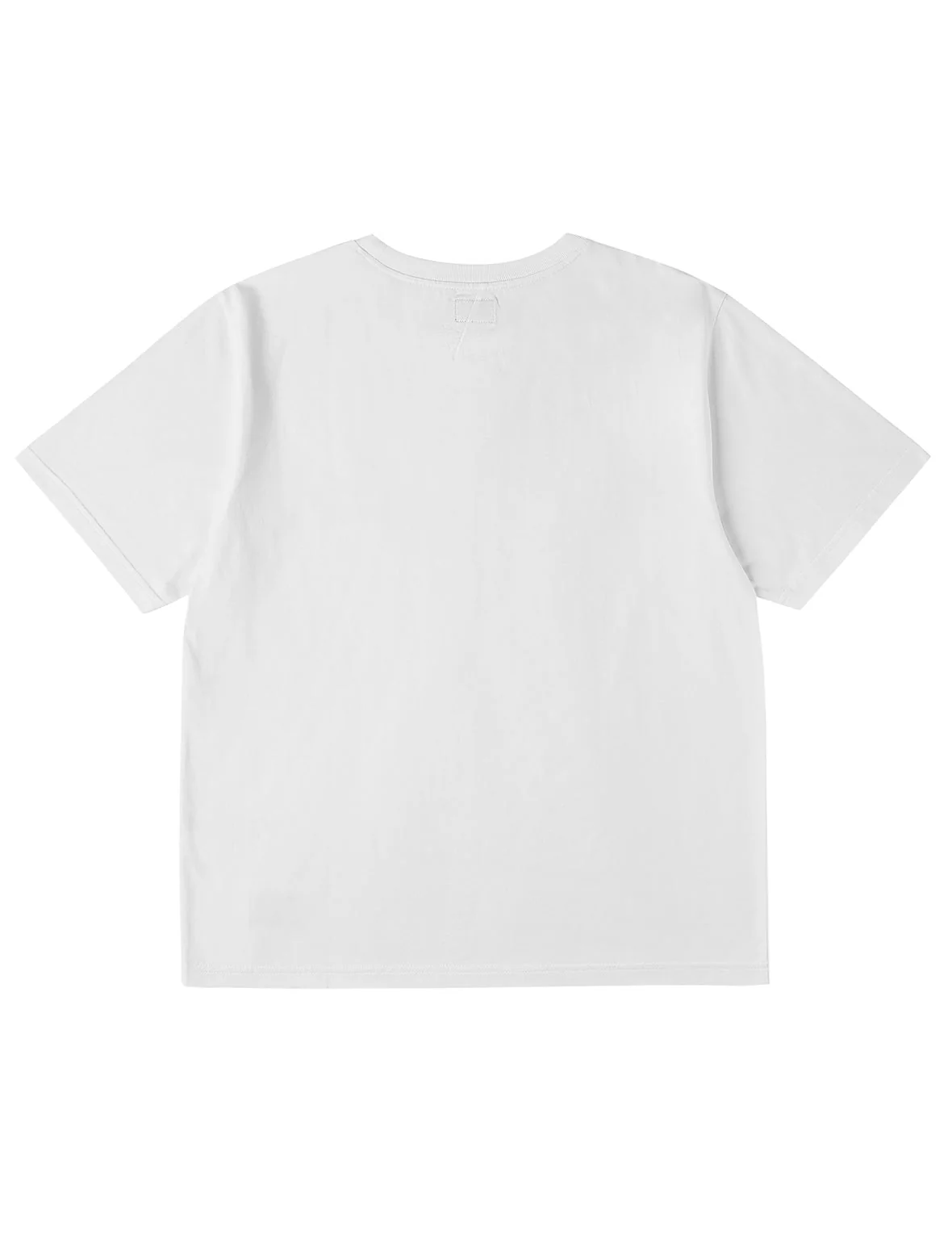 Monochrome Seagull Embroidery T-shirt - Image 4