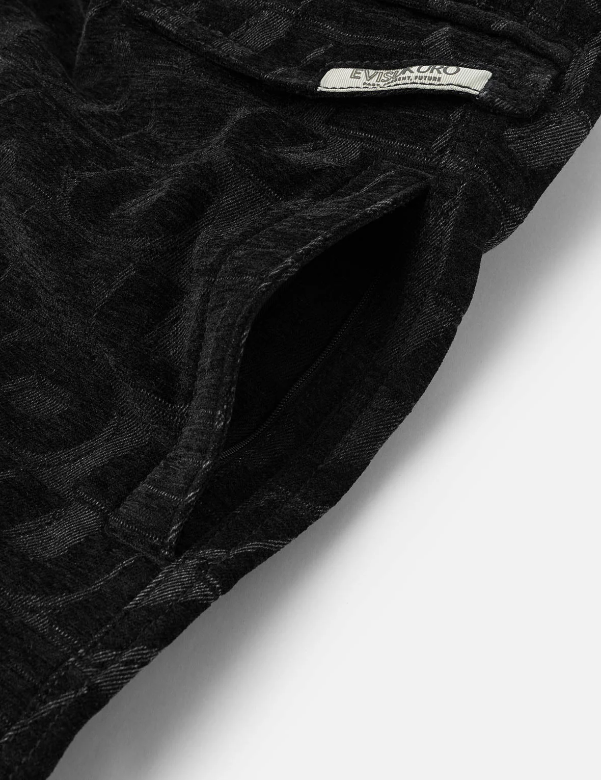 Monogram Allover Jacquard Relax Fit Worker Pants - Image 11