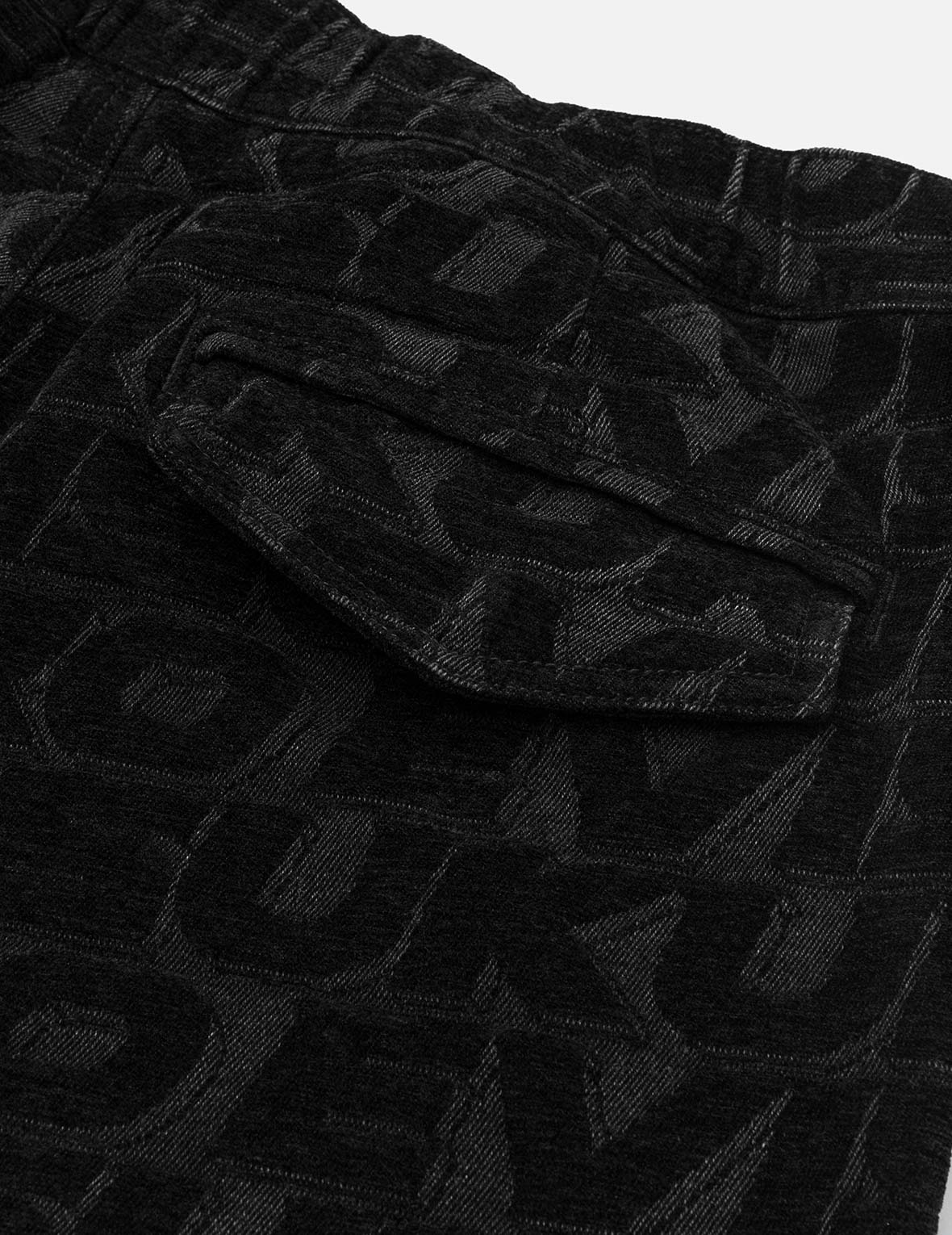 Monogram Allover Jacquard Relax Fit Worker Pants - Image 13