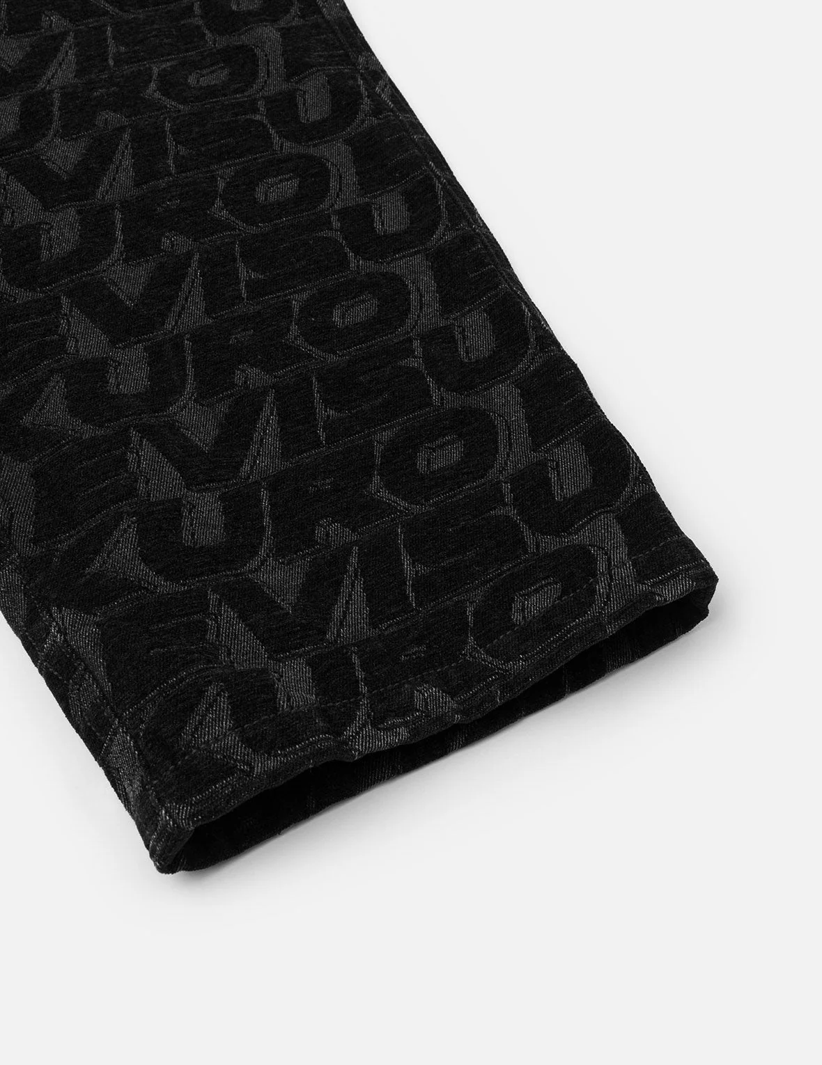 Monogram Allover Jacquard Relax Fit Worker Pants - Image 14