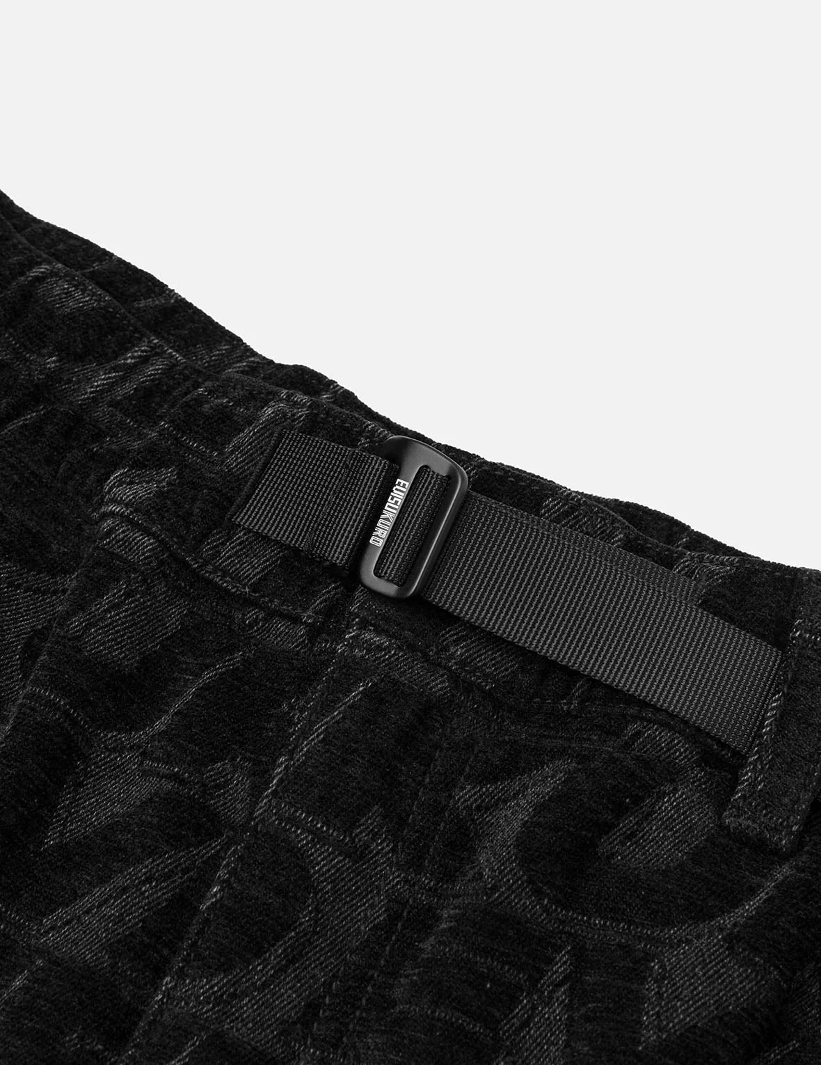 Monogram Allover Jacquard Relax Fit Worker Pants - Image 9