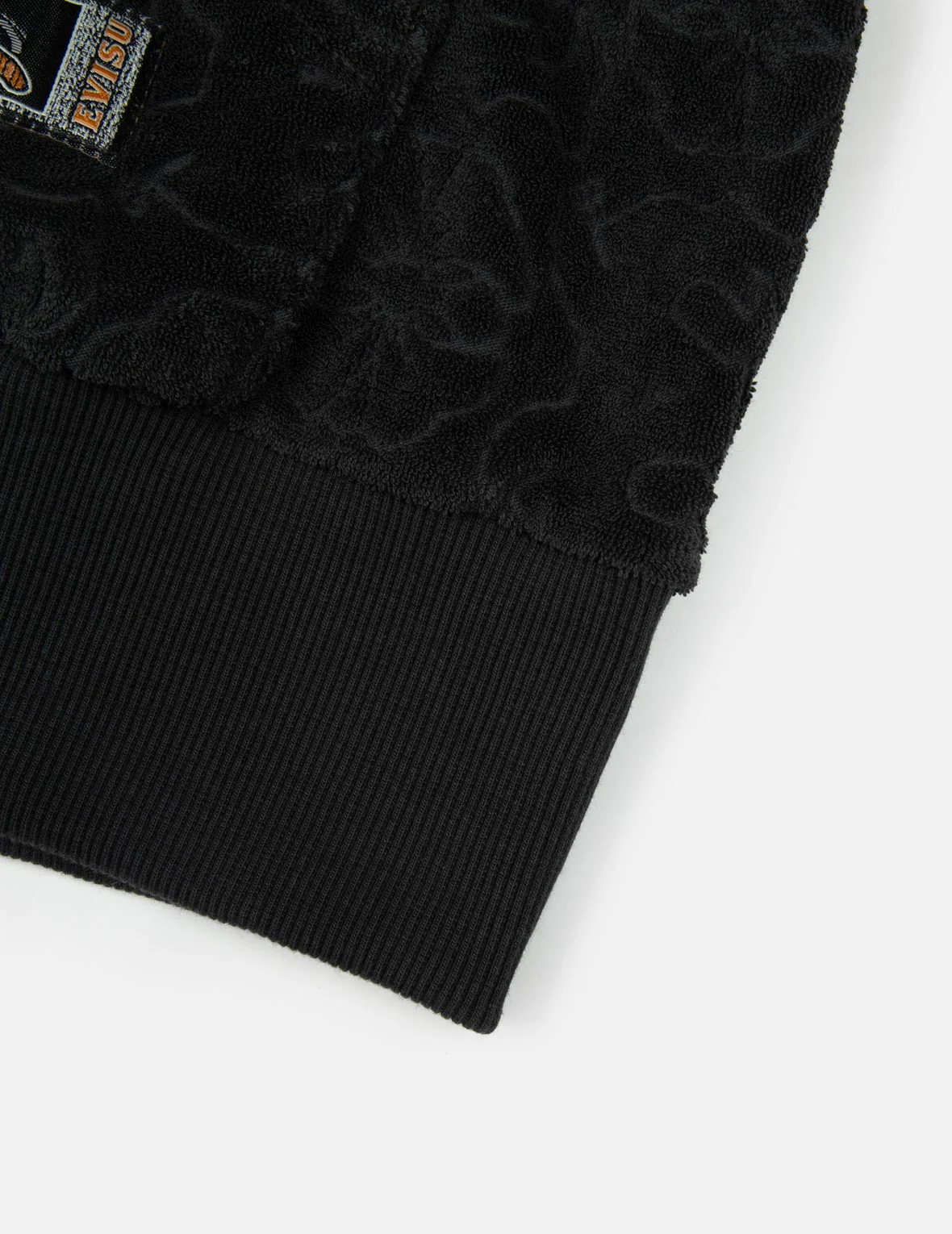 Monogram Jacquard Boucle and Seagull Embrodiery Relax Fit Hoodie - Image 12