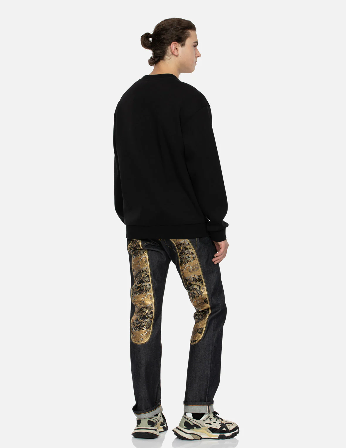 Logo Brocade Appliqué Relax Fit Sweatshirt - Image 4