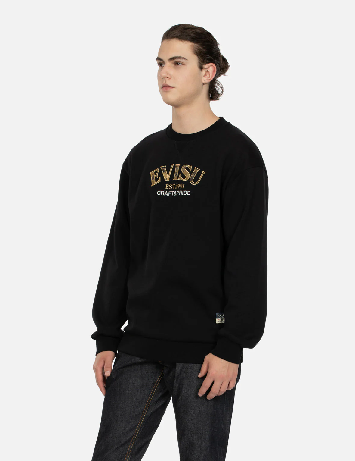 Logo Brocade Appliqué Relax Fit Sweatshirt - Image 7