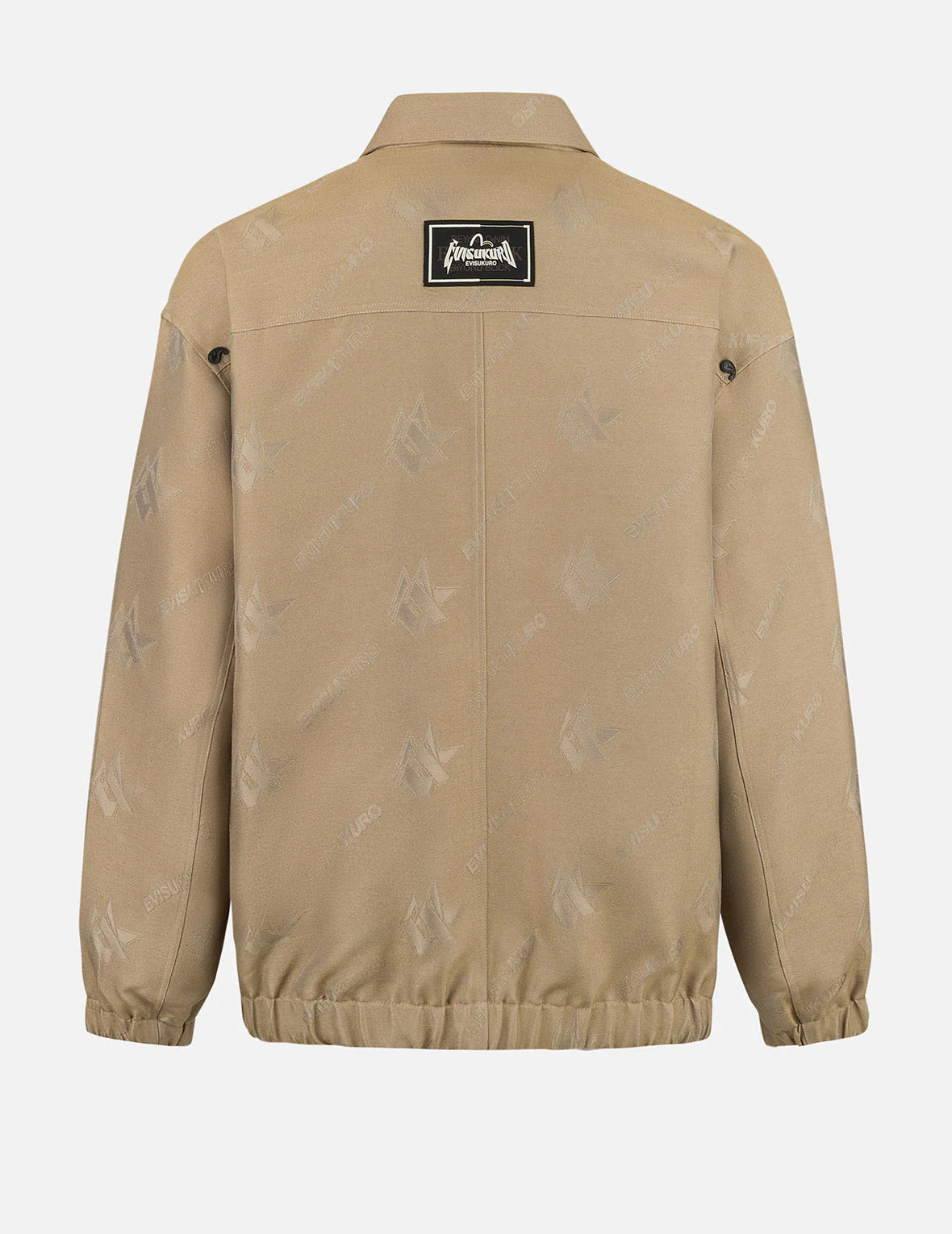 Monogram Logo Jacquard Oversized Coach Jacket - Image 2