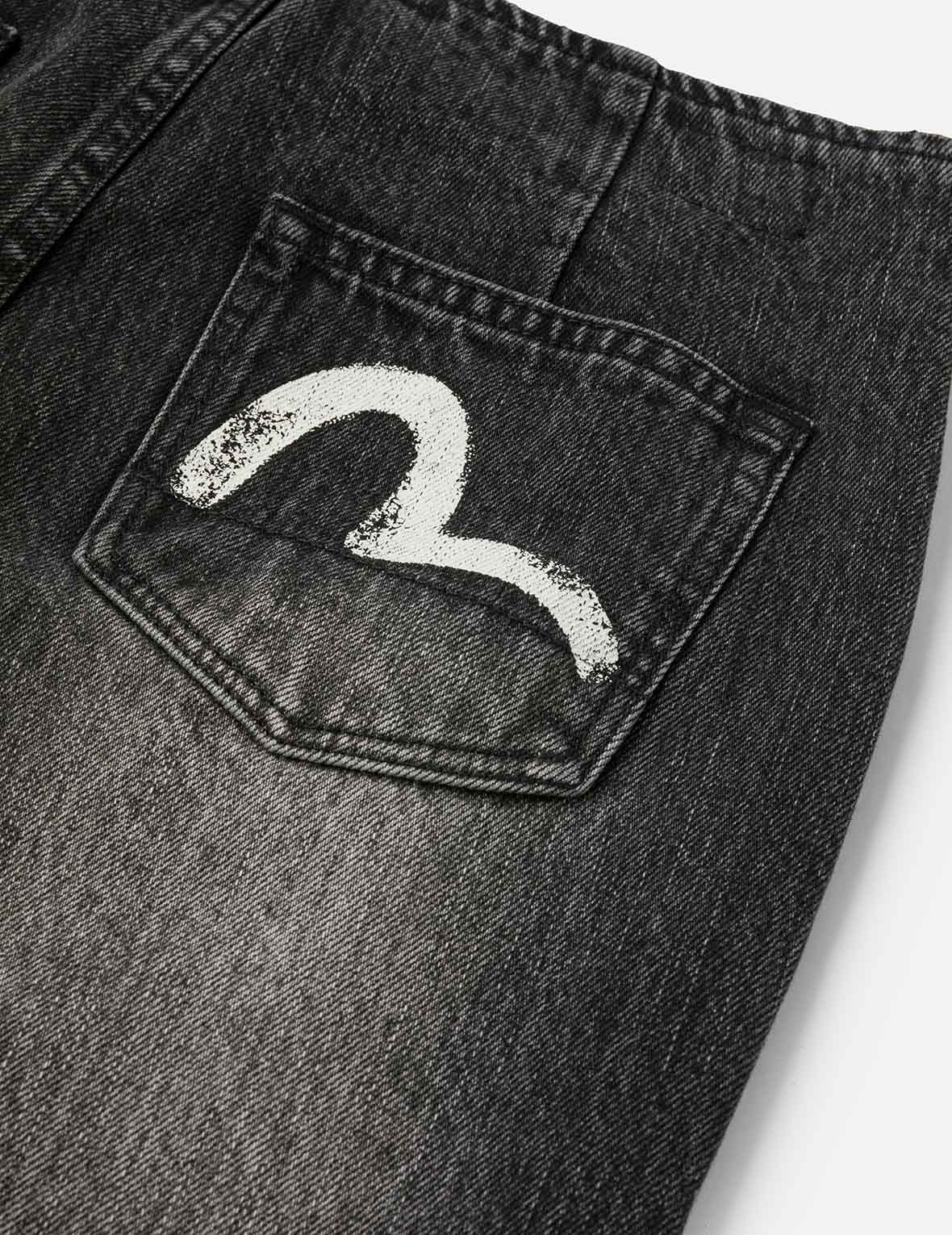 Mottled Seagull and Distressed Fashion Fit Denim Skorts - Image 15