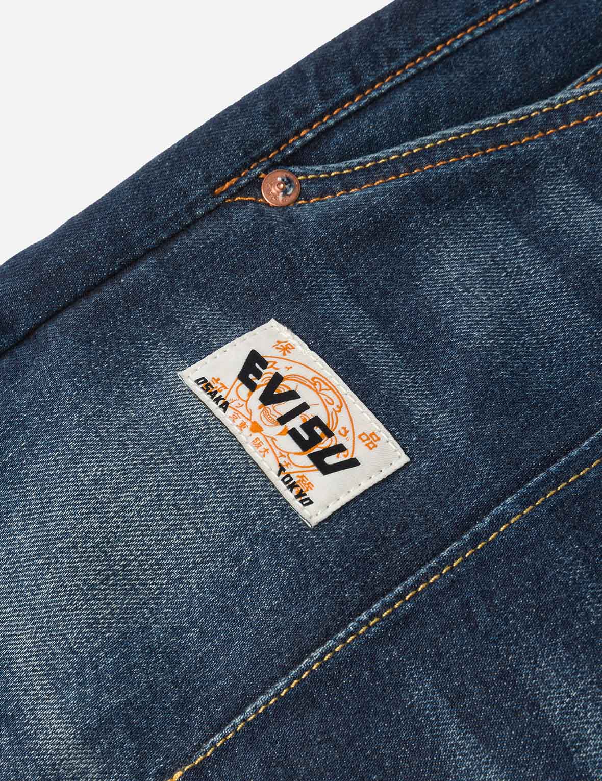 Multi-designed Pattern Baggy Denim Joggers - Image 8