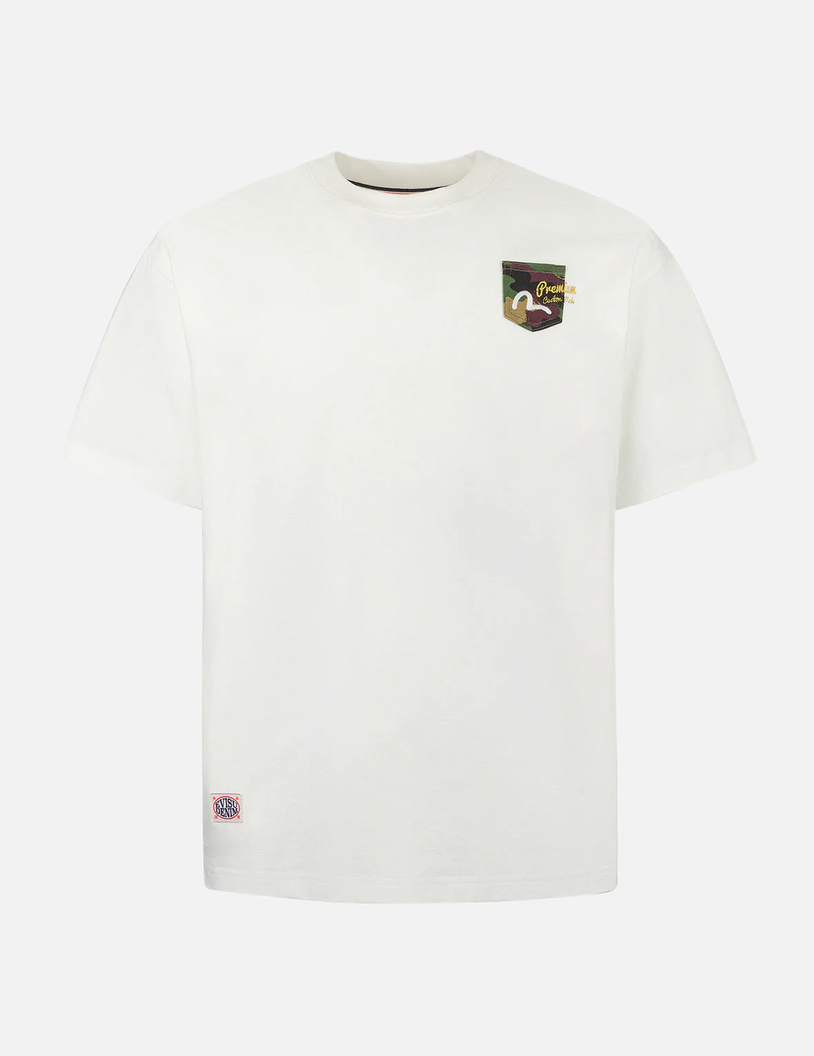 Multi-embroidery and Multi-pocket Relax Fit T-shirt - Image 20